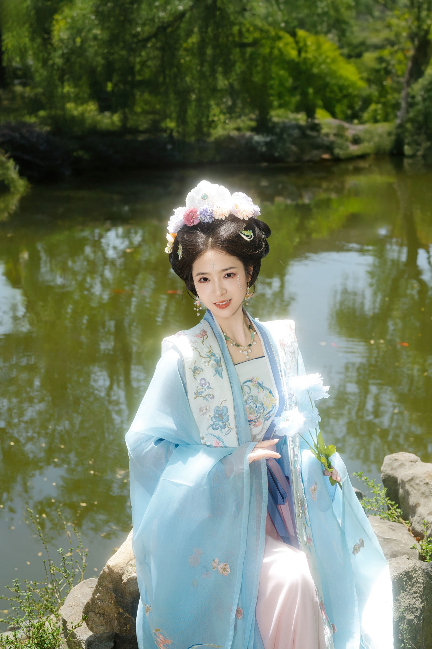 图片[2] - 《临水仙踪，一袭蓝韵》[12P] - 机器猫次元 - 机器猫次元