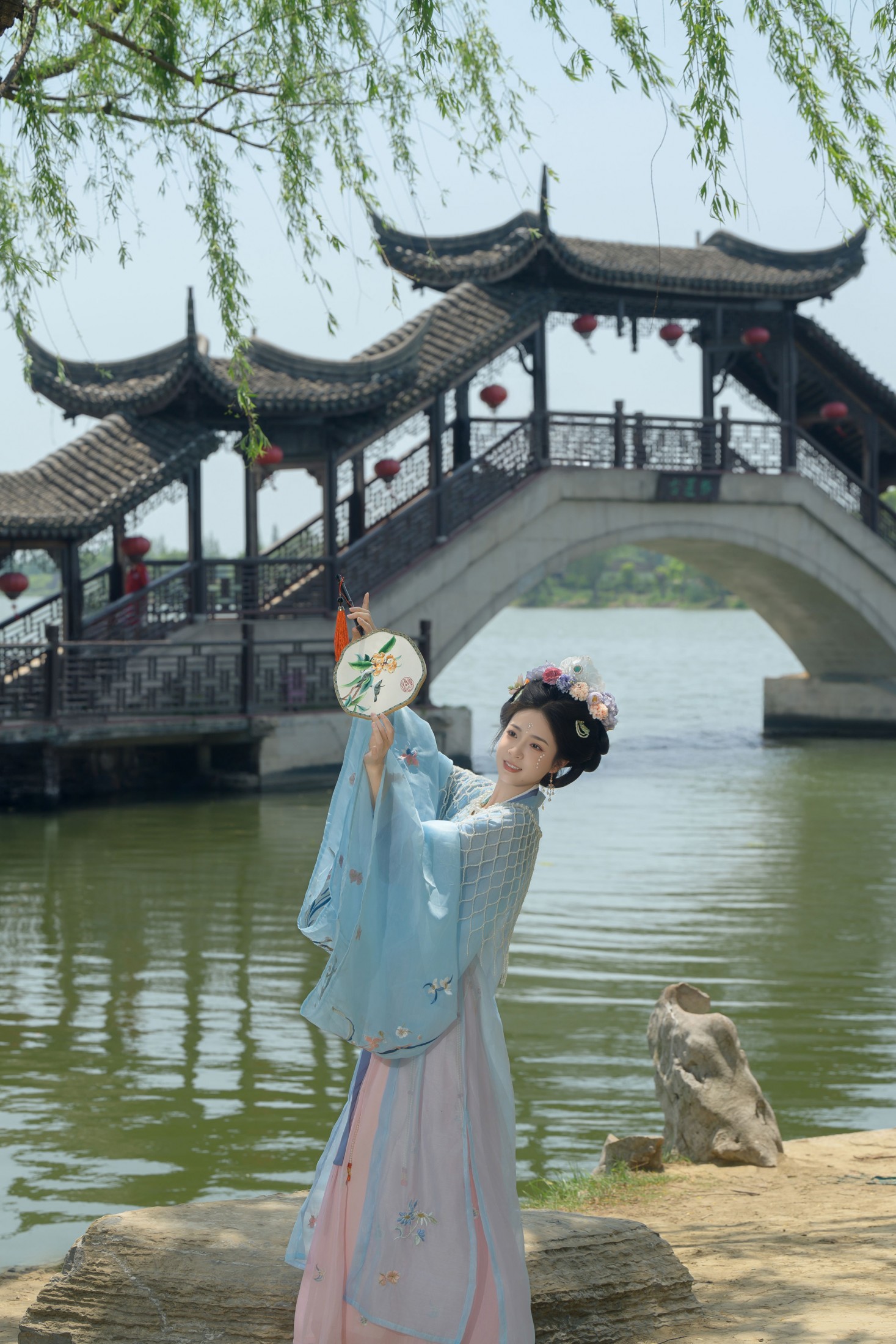 图片[7] - 《临水仙踪，一袭蓝韵》[12P] - 机器猫次元 - 机器猫次元