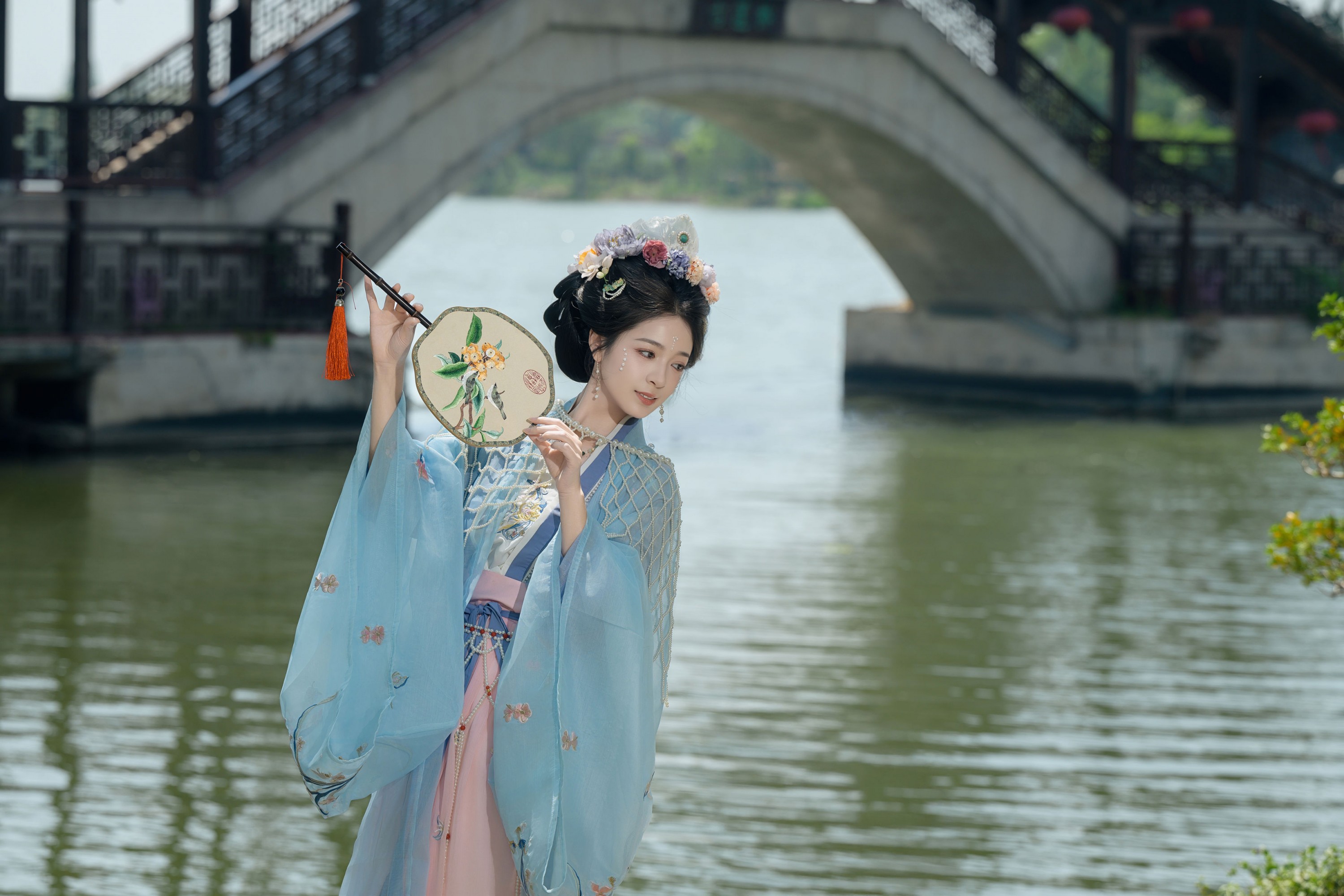 图片[8] - 《临水仙踪，一袭蓝韵》[12P] - 机器猫次元 - 机器猫次元