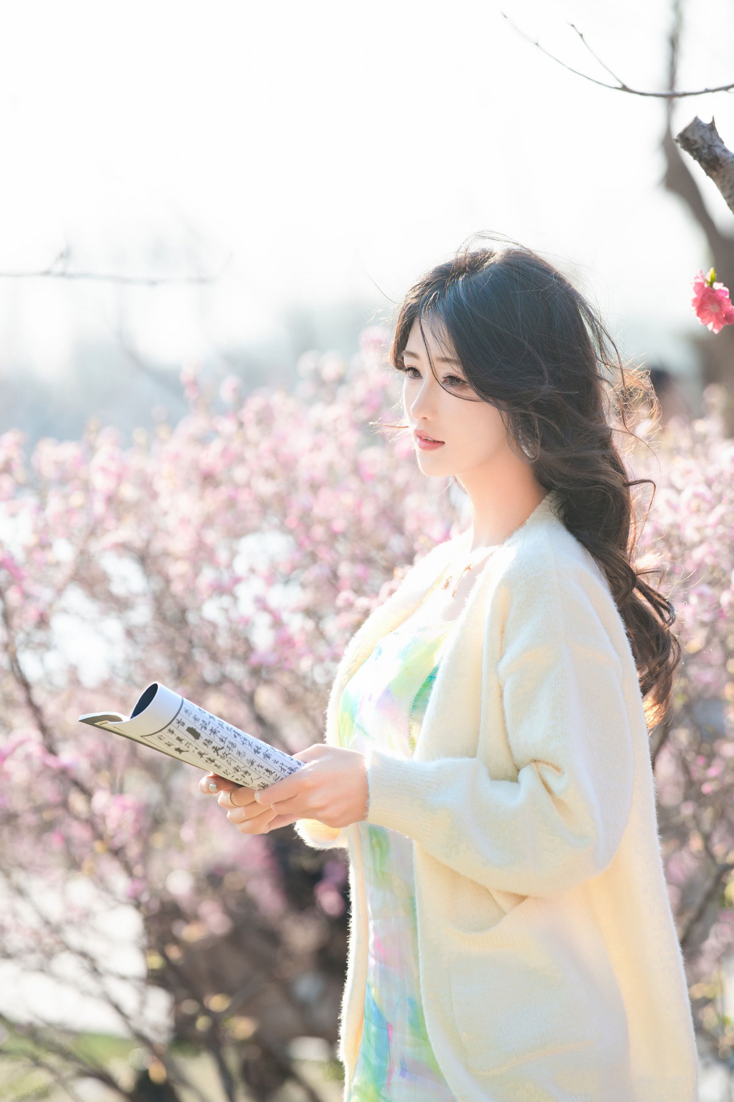 图片[5] - 《书中自有颜如玉・春日湖畔 书卷与花》[29P] - 机器猫次元 - 机器猫次元