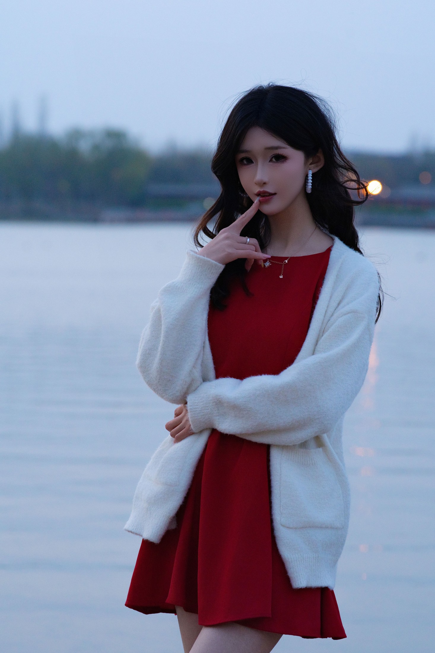 图片[5] - 《暮色红裙・晚风里的情绪独白》[18P] - 机器猫次元 - 机器猫次元