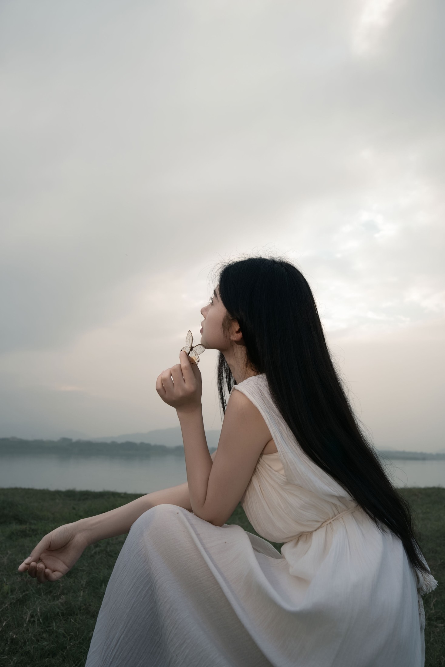 图片[6] - 《日暮湖畔｜氛围感情绪写真》[17P] - 机器猫次元 - 机器猫次元