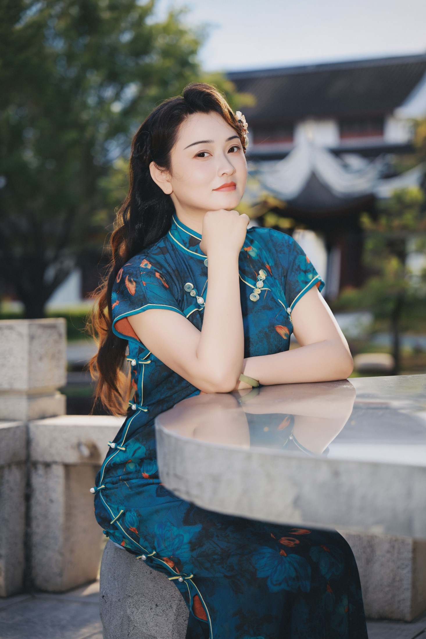 图片[3] - 《一阕旗袍，半盏江南》[9P] - 机器猫次元 - 机器猫次元