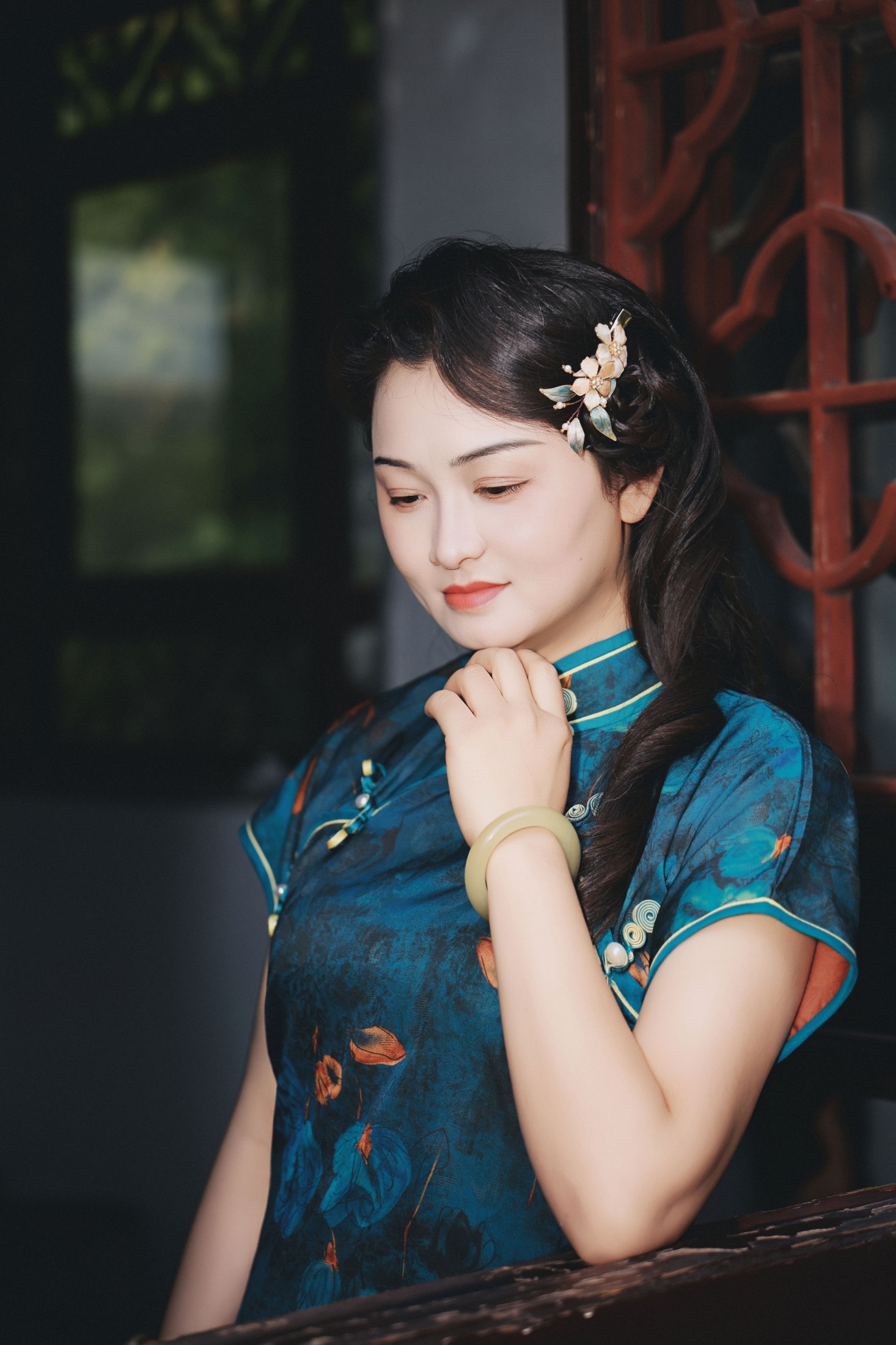 图片[2] - 《一阕旗袍，半盏江南》[9P] - 机器猫次元 - 机器猫次元