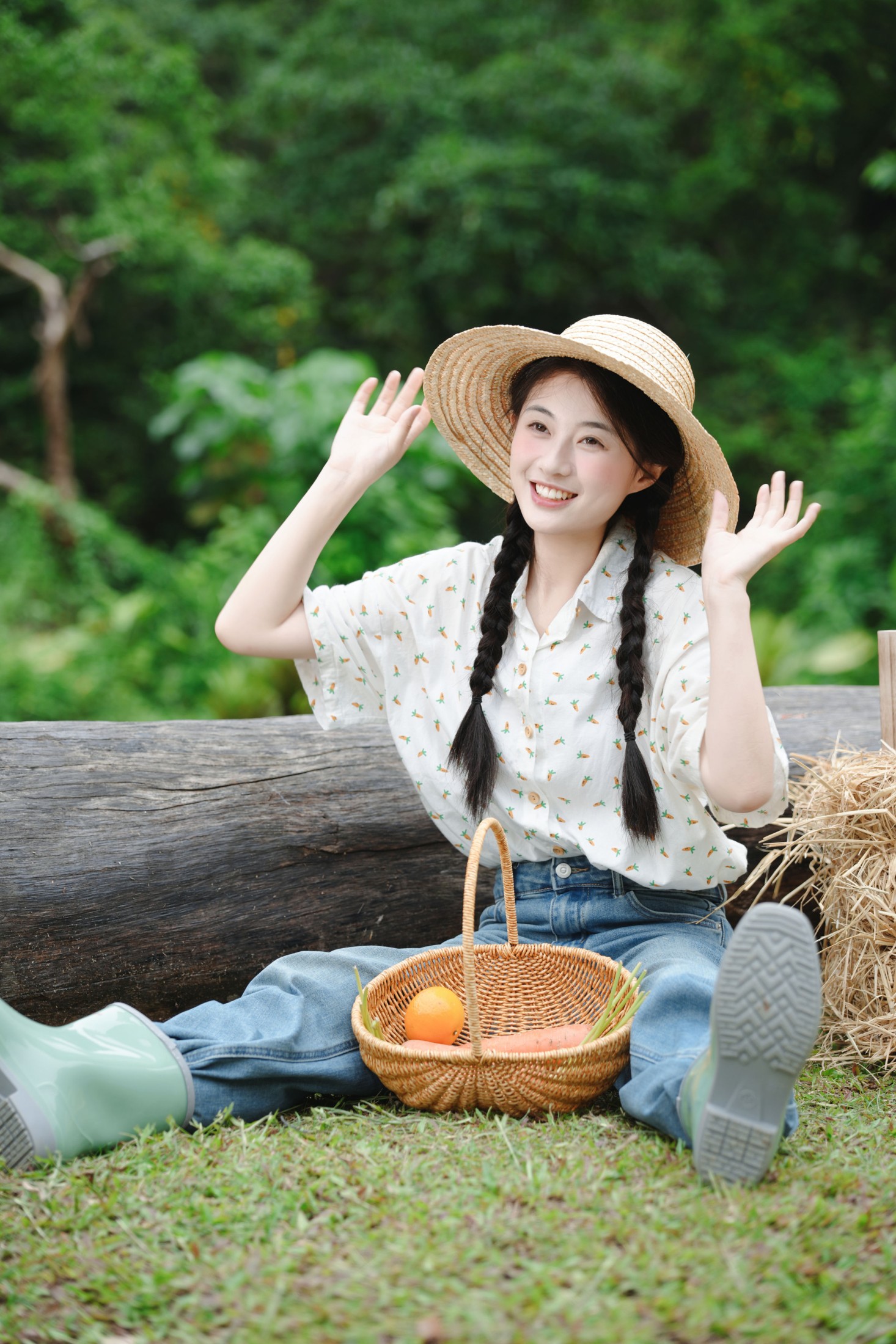 图片[4] - 《牧场中的可爱女孩》[12P] - 机器猫次元 - 机器猫次元