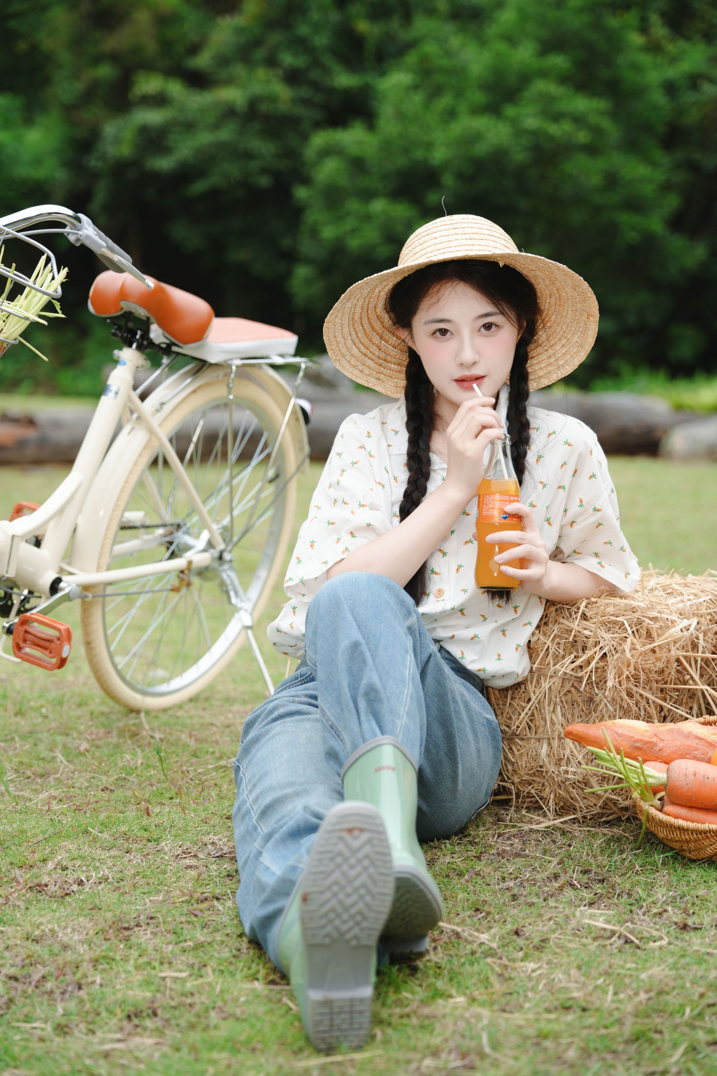 图片[3] - 《牧场中的可爱女孩》[12P] - 机器猫次元 - 机器猫次元