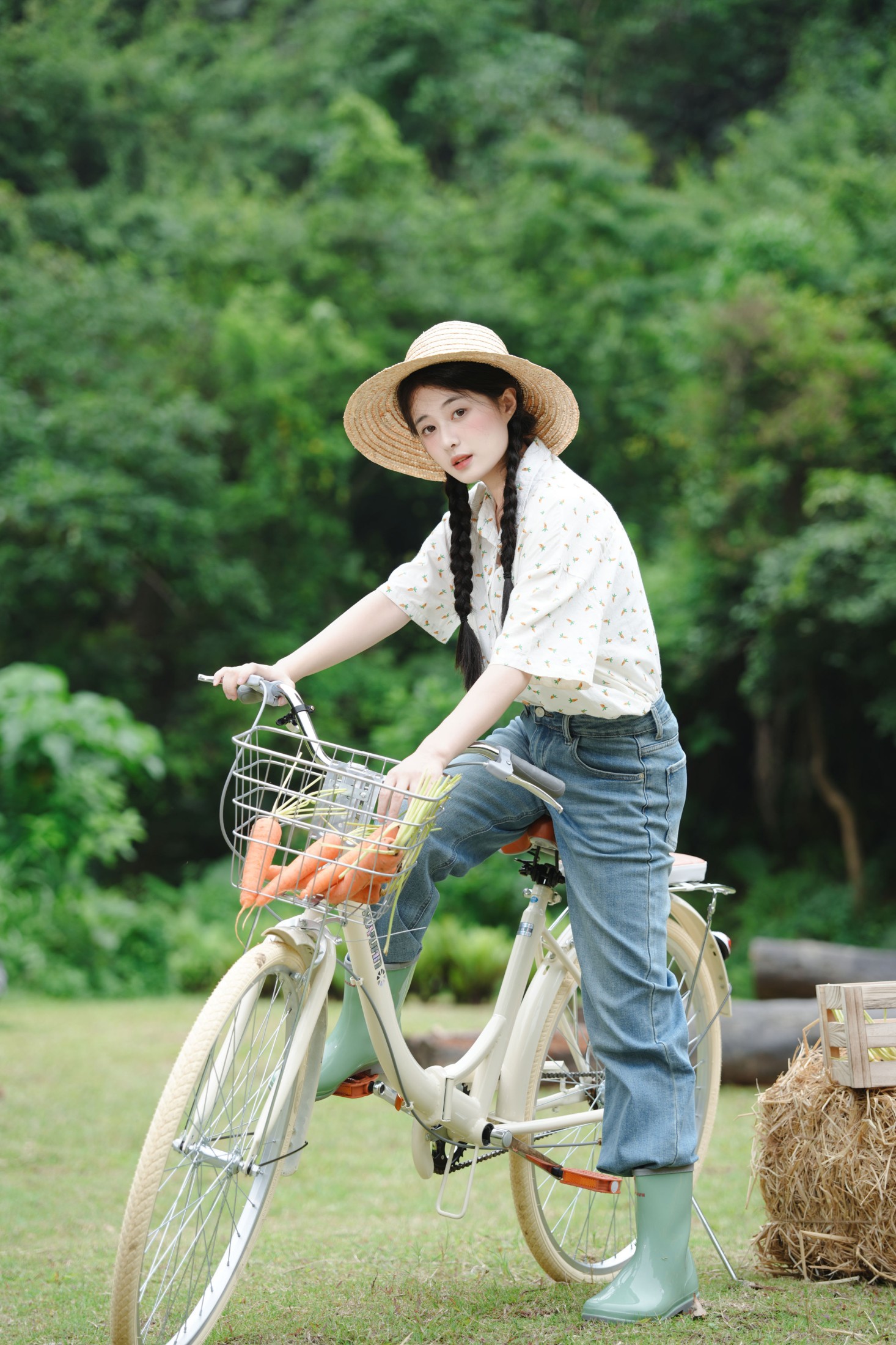 图片[2] - 《牧场中的可爱女孩》[12P] - 机器猫次元 - 机器猫次元