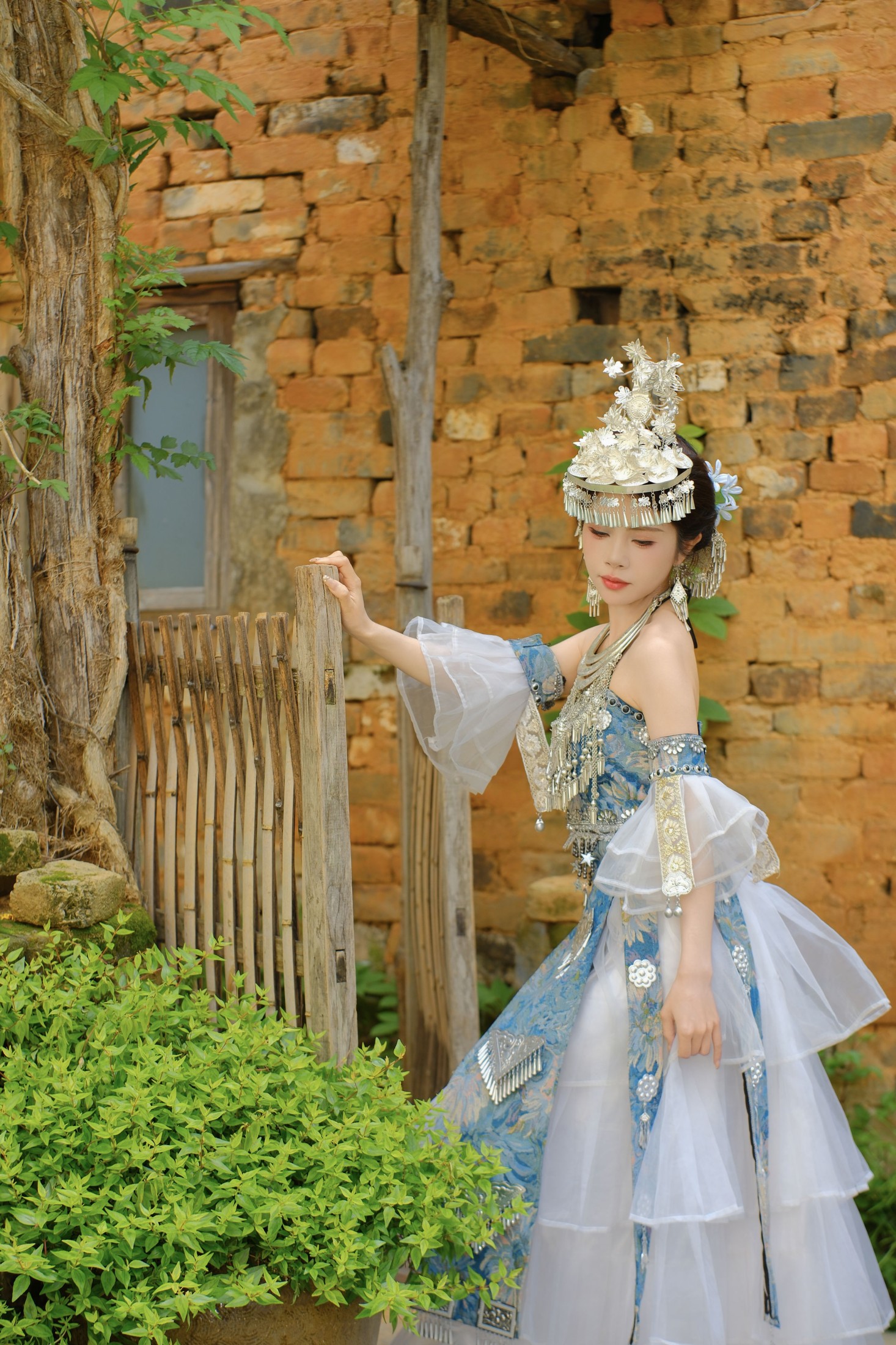 图片[4] - 《苗族少女》[12P] - 机器猫次元 - 机器猫次元