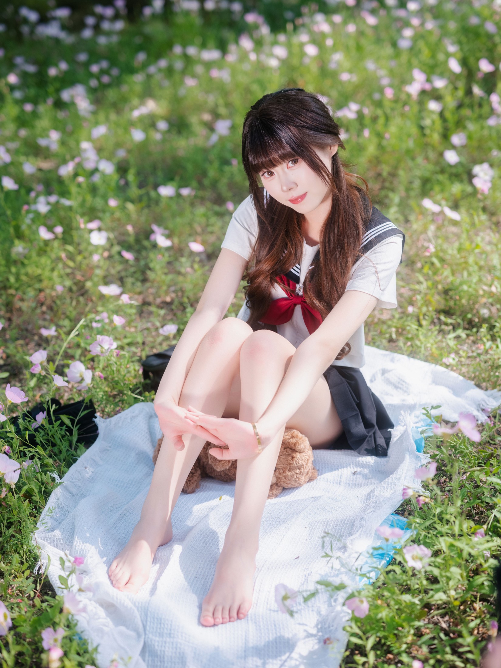 图片[7] - 《月见花海JK少女》[50P] - 机器猫次元 - 机器猫次元