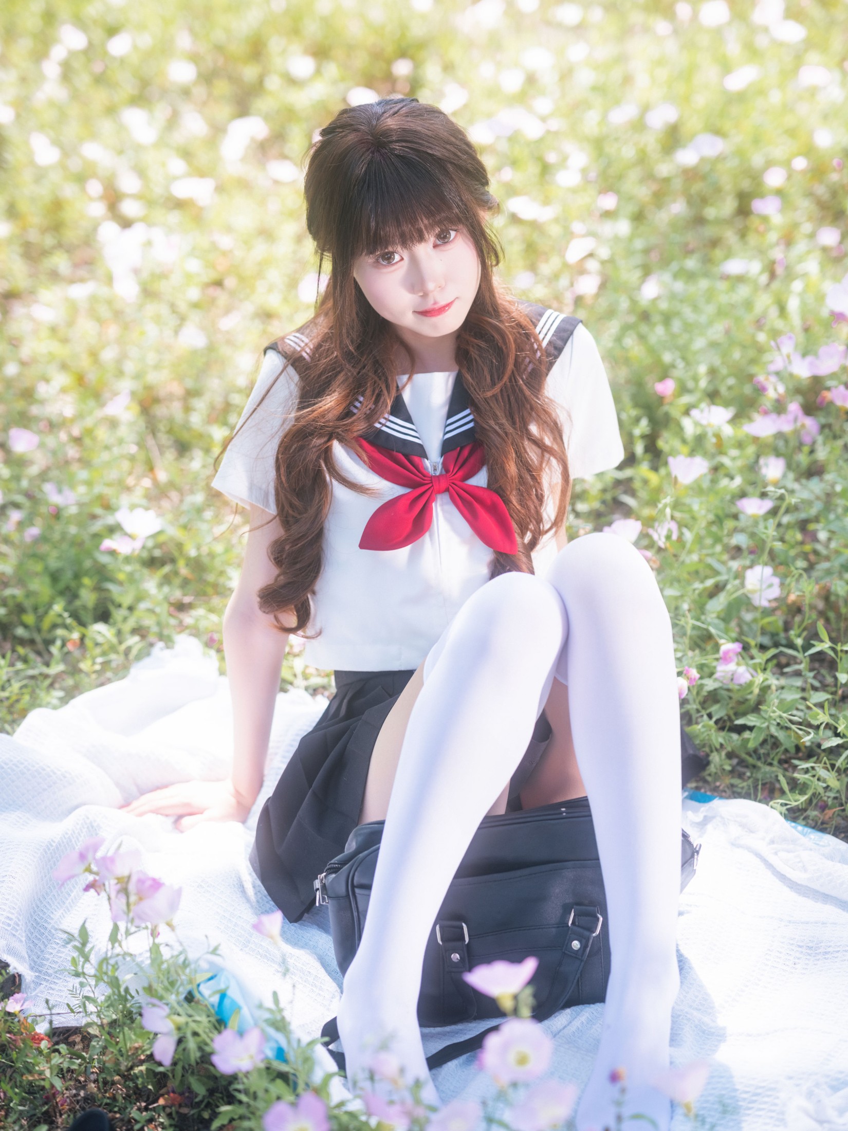 图片[5] - 《月见花海JK少女》[50P] - 机器猫次元 - 机器猫次元