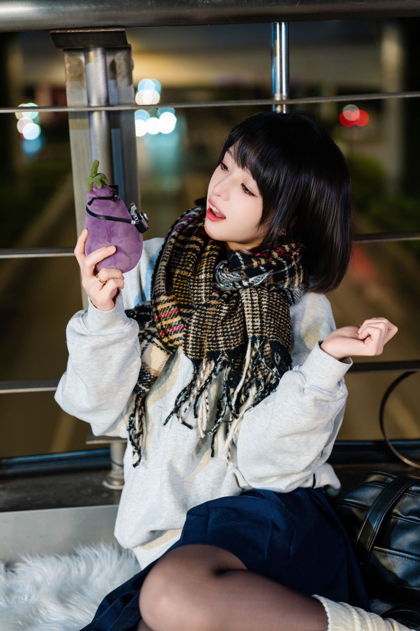 图片[8] - 《夜景jk》[44P] - 机器猫次元 - 机器猫次元