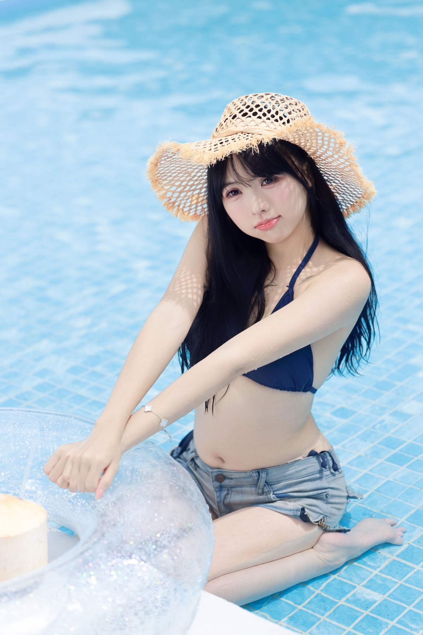 图片[5] - 《夏天的快乐，是泳池、椰子和草帽给的》[17P] - 机器猫次元 - 机器猫次元