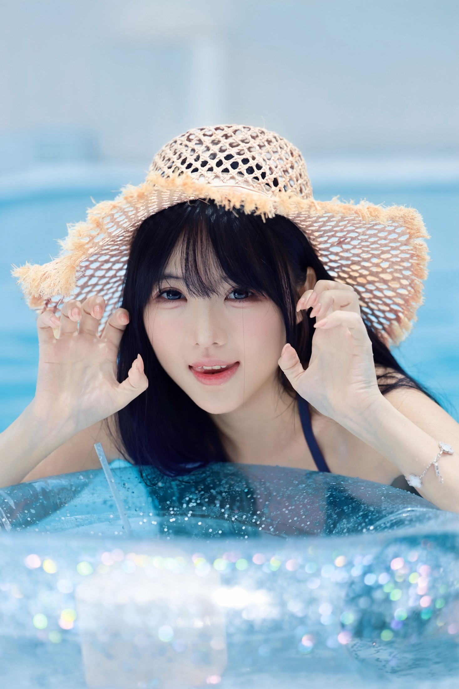 图片[2] - 《夏天的快乐，是泳池、椰子和草帽给的》[17P] - 机器猫次元 - 机器猫次元
