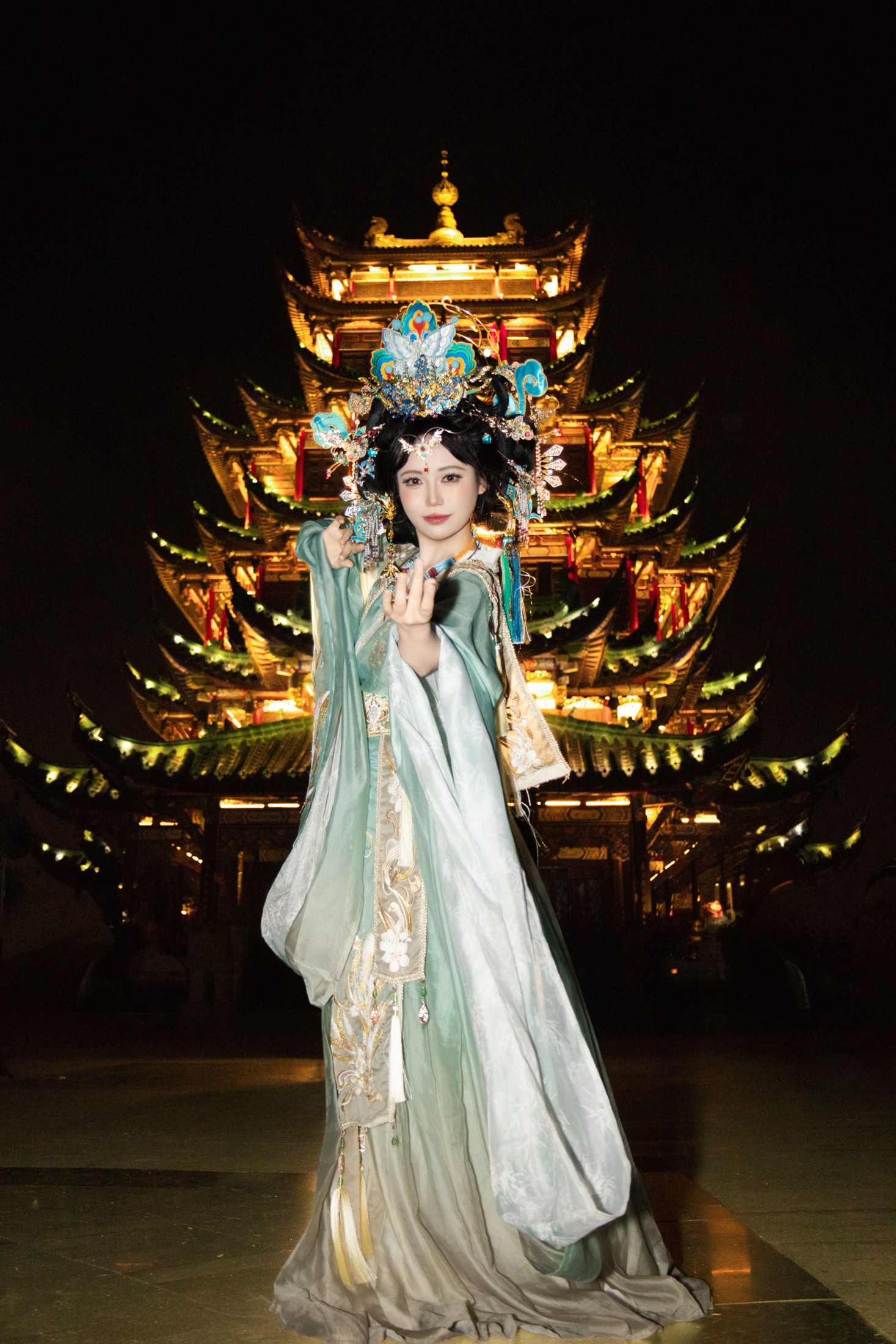 图片[7] - 《古楼灯影摇，青衣映月来》[12P] - 机器猫次元 - 机器猫次元