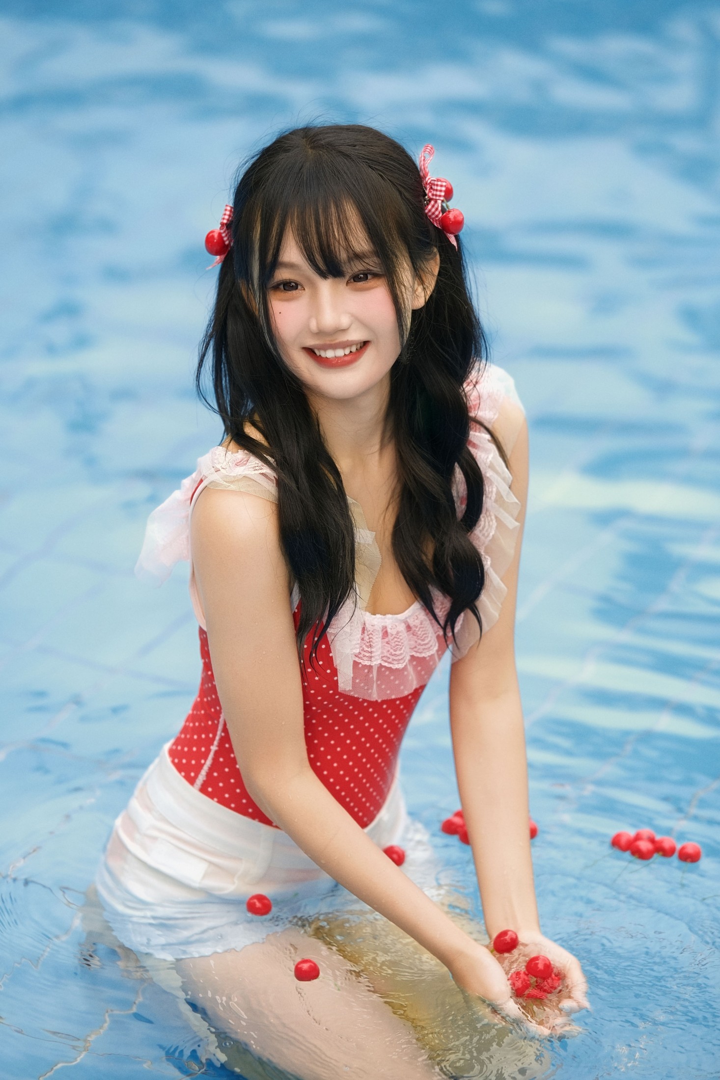 图片[8] - 《夏日泳池写真》[29P] - 机器猫次元 - 机器猫次元