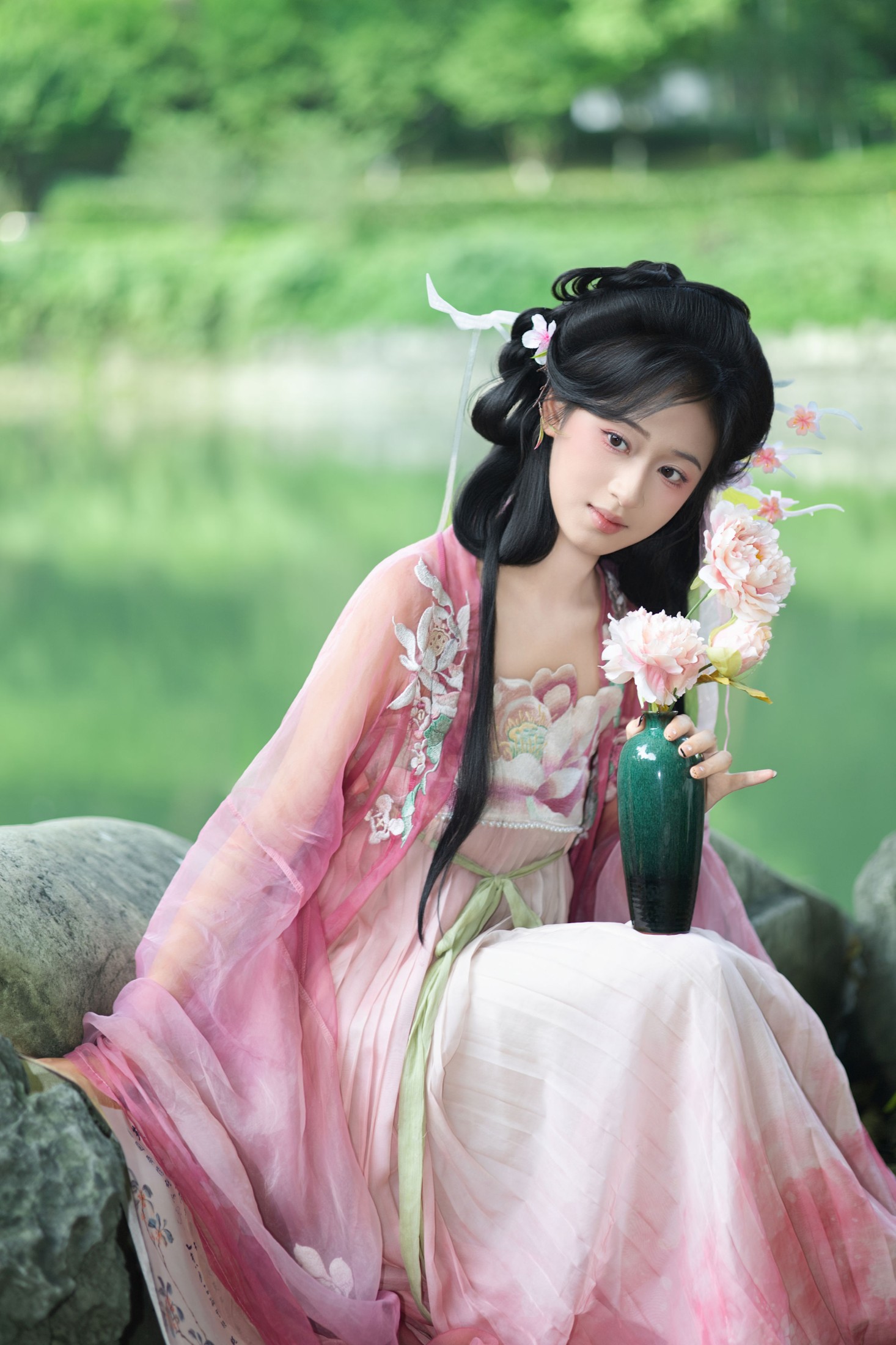 图片[3] - 《 柳叶垂波，桃花照影，不负人间四月天》[18P] - 机器猫次元 - 机器猫次元