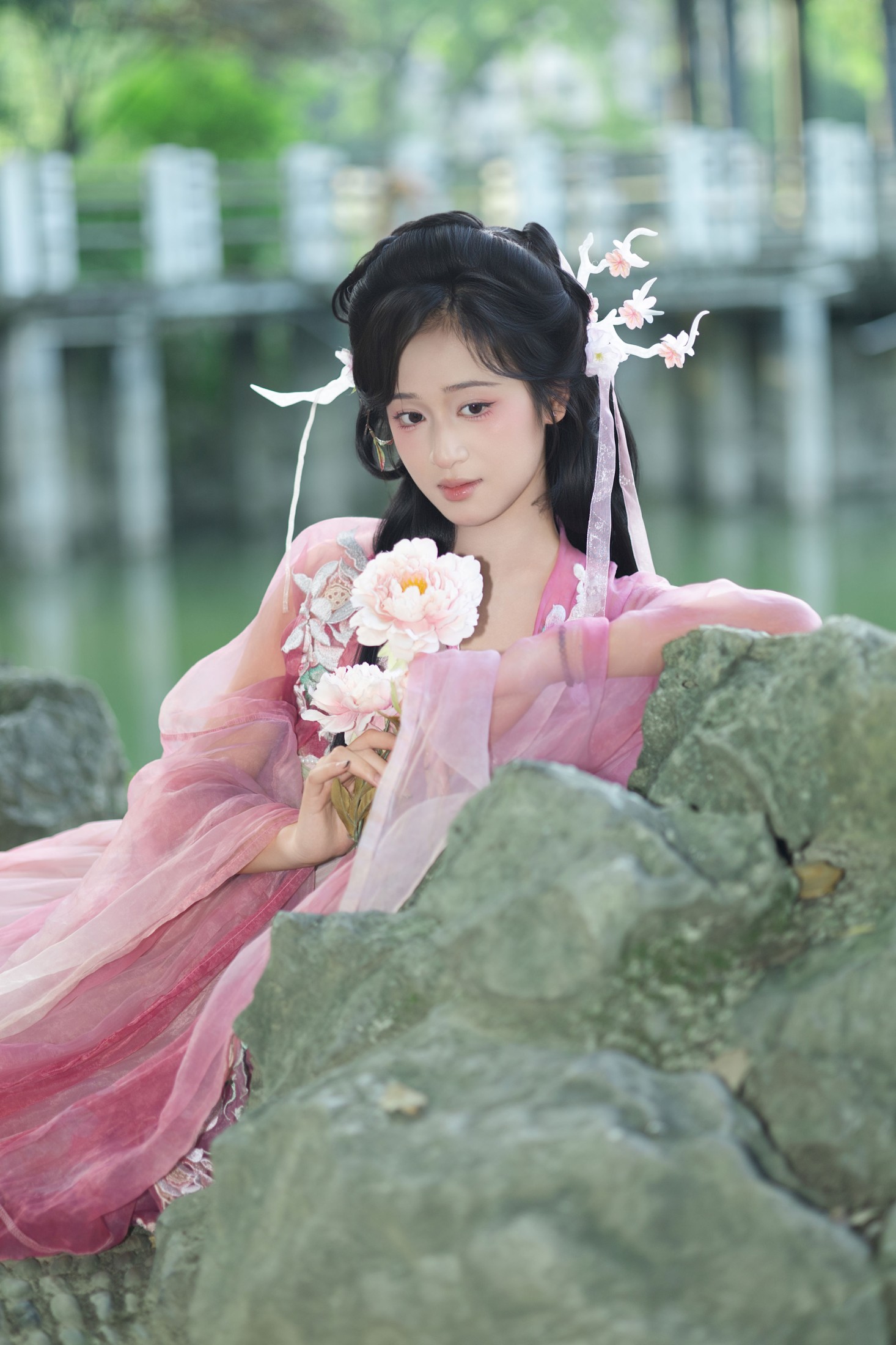 图片[2] - 《 柳叶垂波，桃花照影，不负人间四月天》[18P] - 机器猫次元 - 机器猫次元