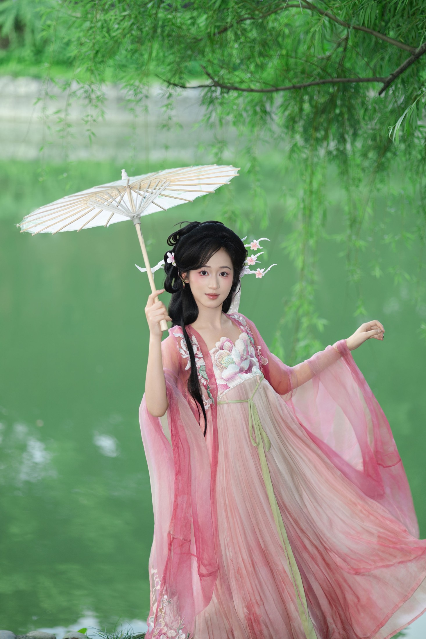 图片[5] - 《 柳叶垂波，桃花照影，不负人间四月天》[18P] - 机器猫次元 - 机器猫次元