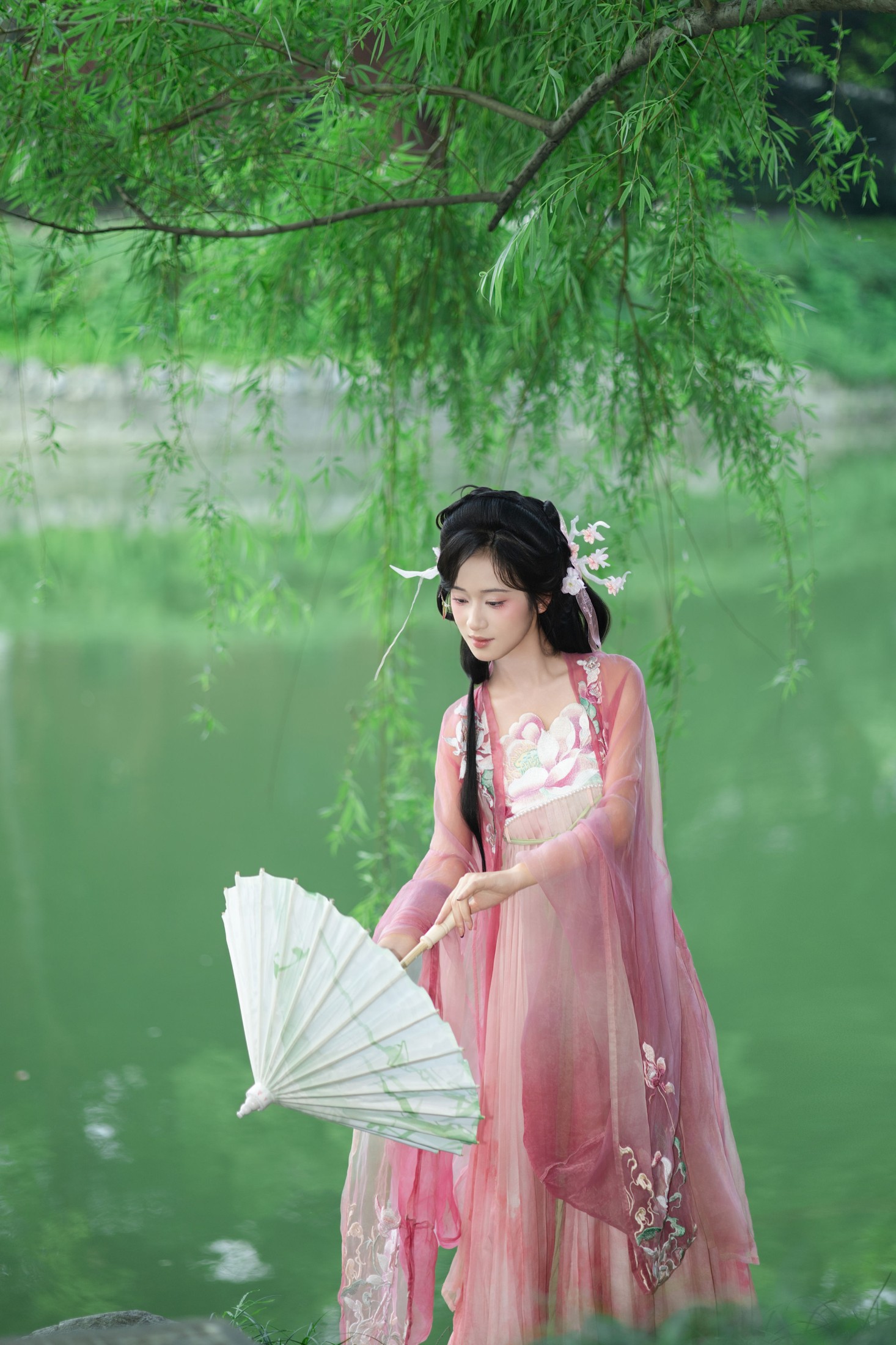 图片[7] - 《 柳叶垂波，桃花照影，不负人间四月天》[18P] - 机器猫次元 - 机器猫次元
