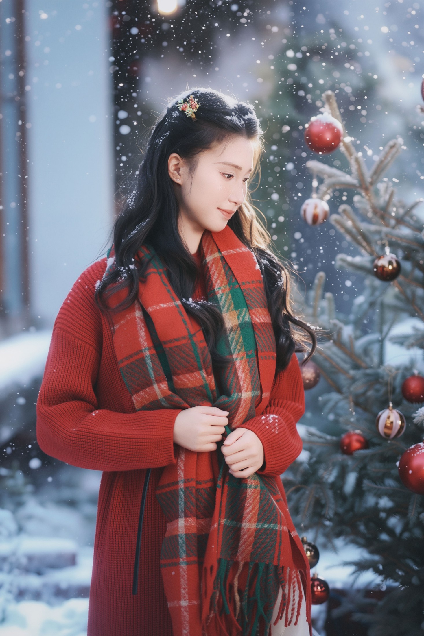 图片[4] - 《白色圣诞·冬日限定的温柔女神》[10P] - 机器猫次元 - 机器猫次元