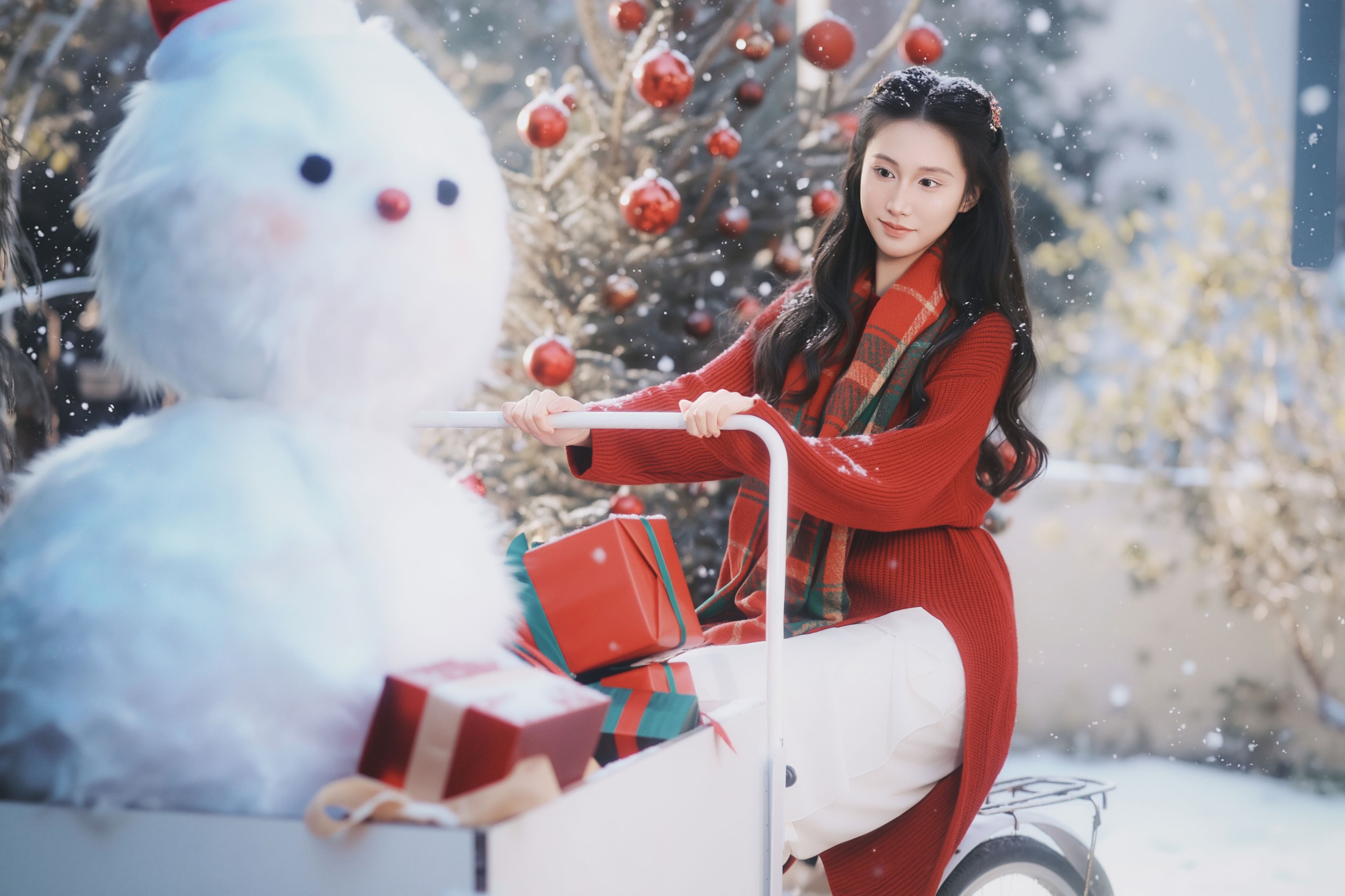 图片[3] - 《白色圣诞·冬日限定的温柔女神》[10P] - 机器猫次元 - 机器猫次元