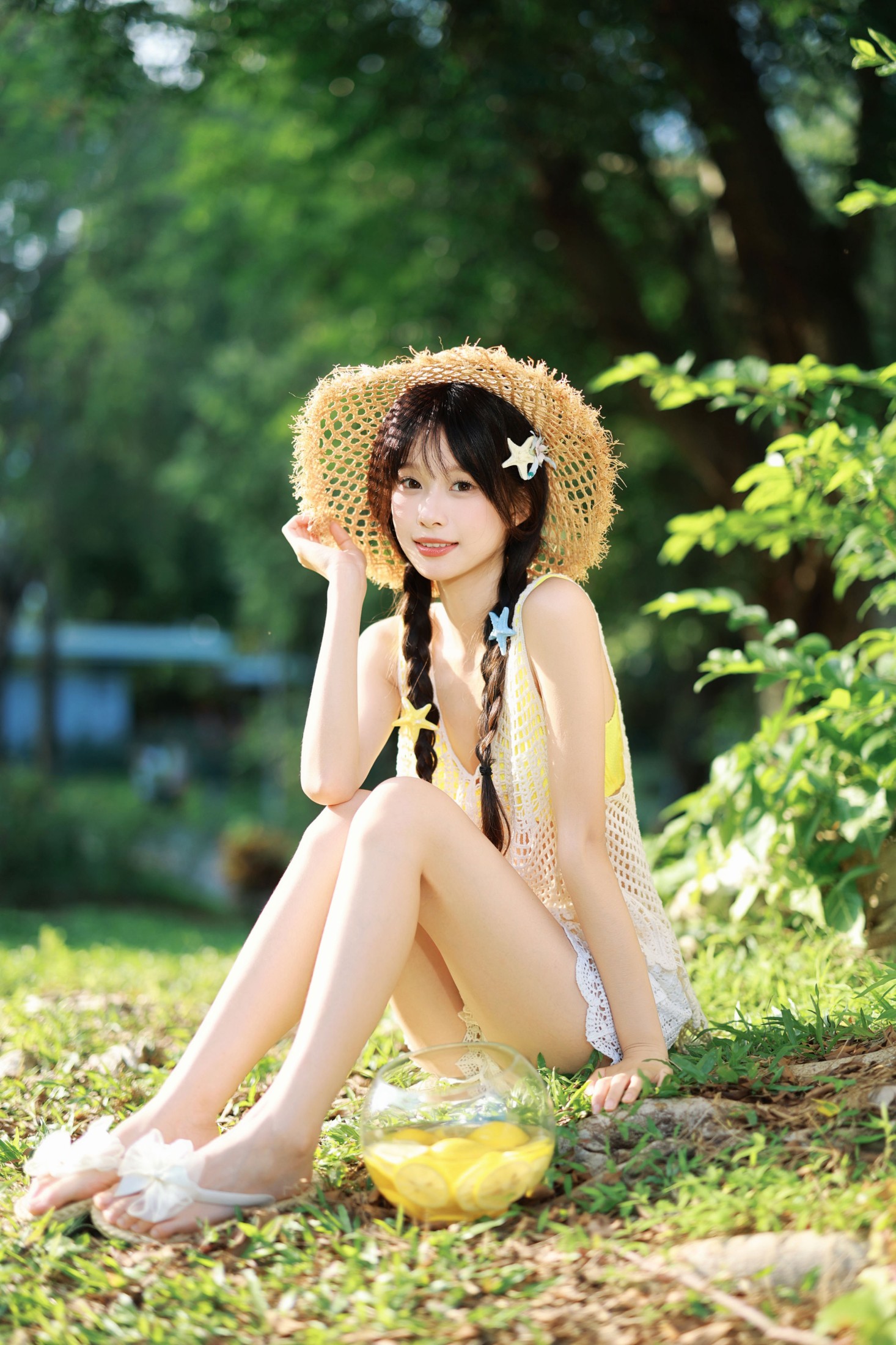 图片[1] - 《夏日限定 是柠檬味的森系少女呀》[20P] - 机器猫次元 - 机器猫次元