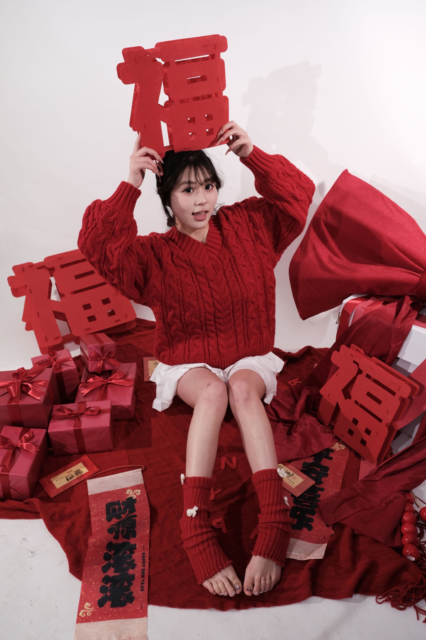 图片[8] - 《白棚新年红色》[46P] - 机器猫次元 - 机器猫次元
