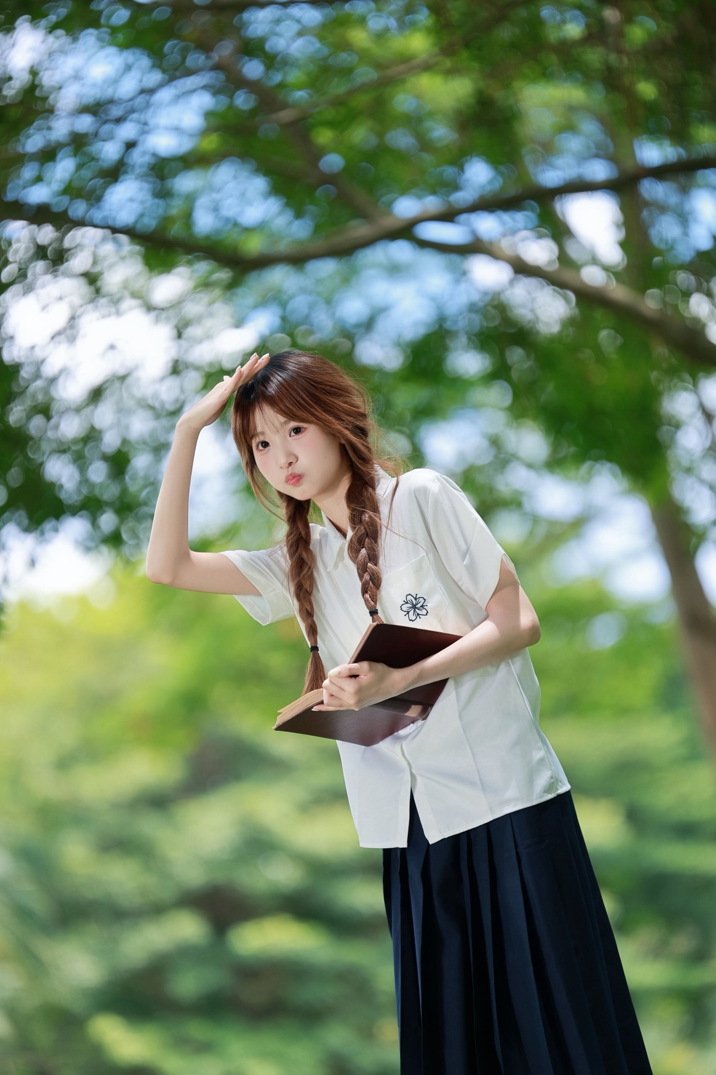 图片[3] - 《夏日校园序｜藏在树荫里的少女感》[29P] - 机器猫次元 - 机器猫次元