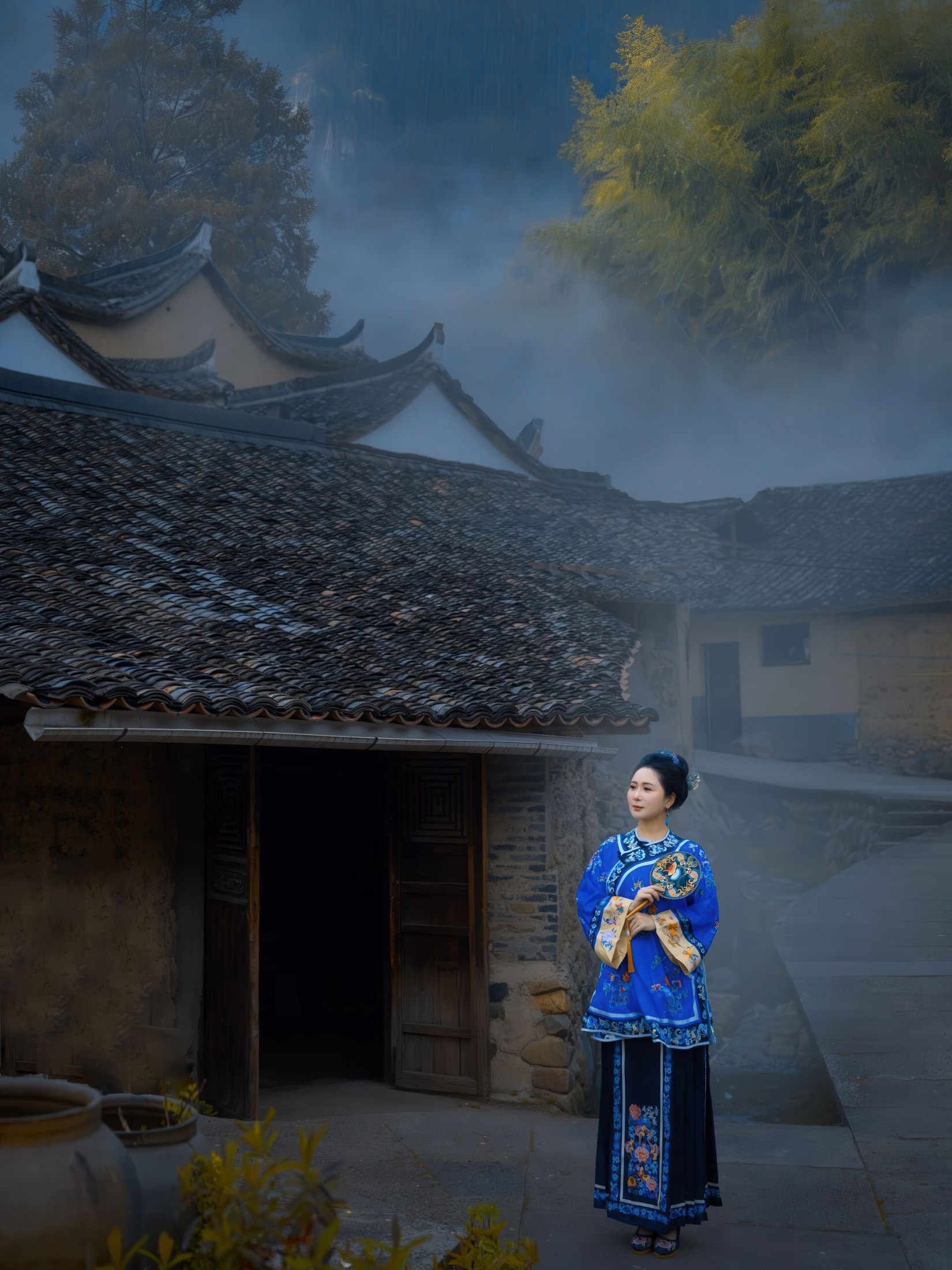 图片[1] - 《古村幽影》[9P] - 机器猫次元 - 机器猫次元