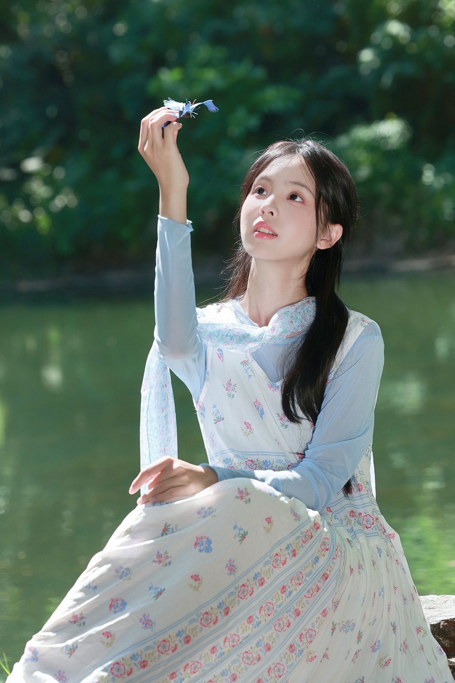 图片[7] - 《春日氧气感｜在湖边做一次大自然的女儿》[38P] - 机器猫次元 - 机器猫次元