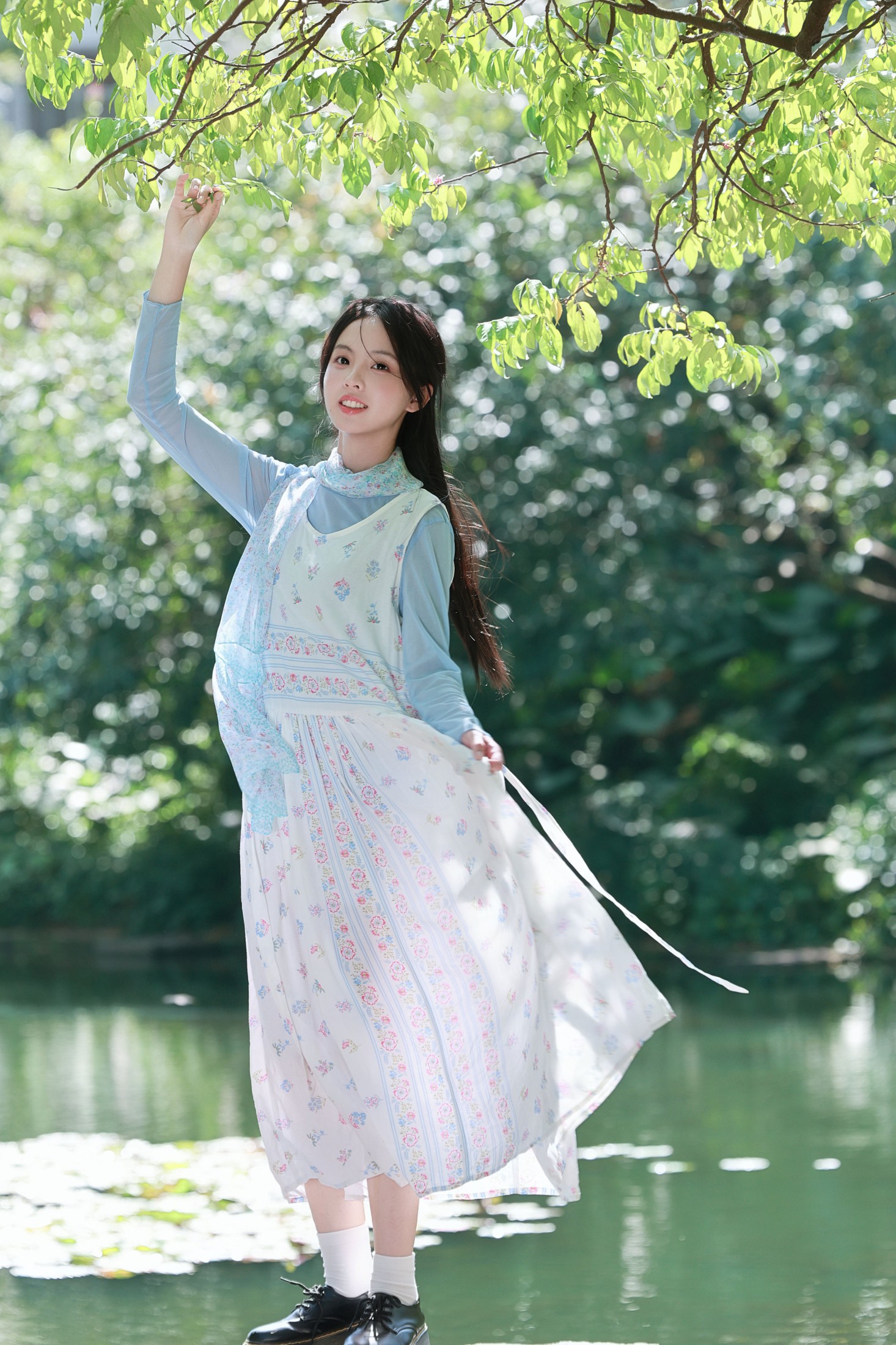 图片[6] - 《春日氧气感｜在湖边做一次大自然的女儿》[38P] - 机器猫次元 - 机器猫次元