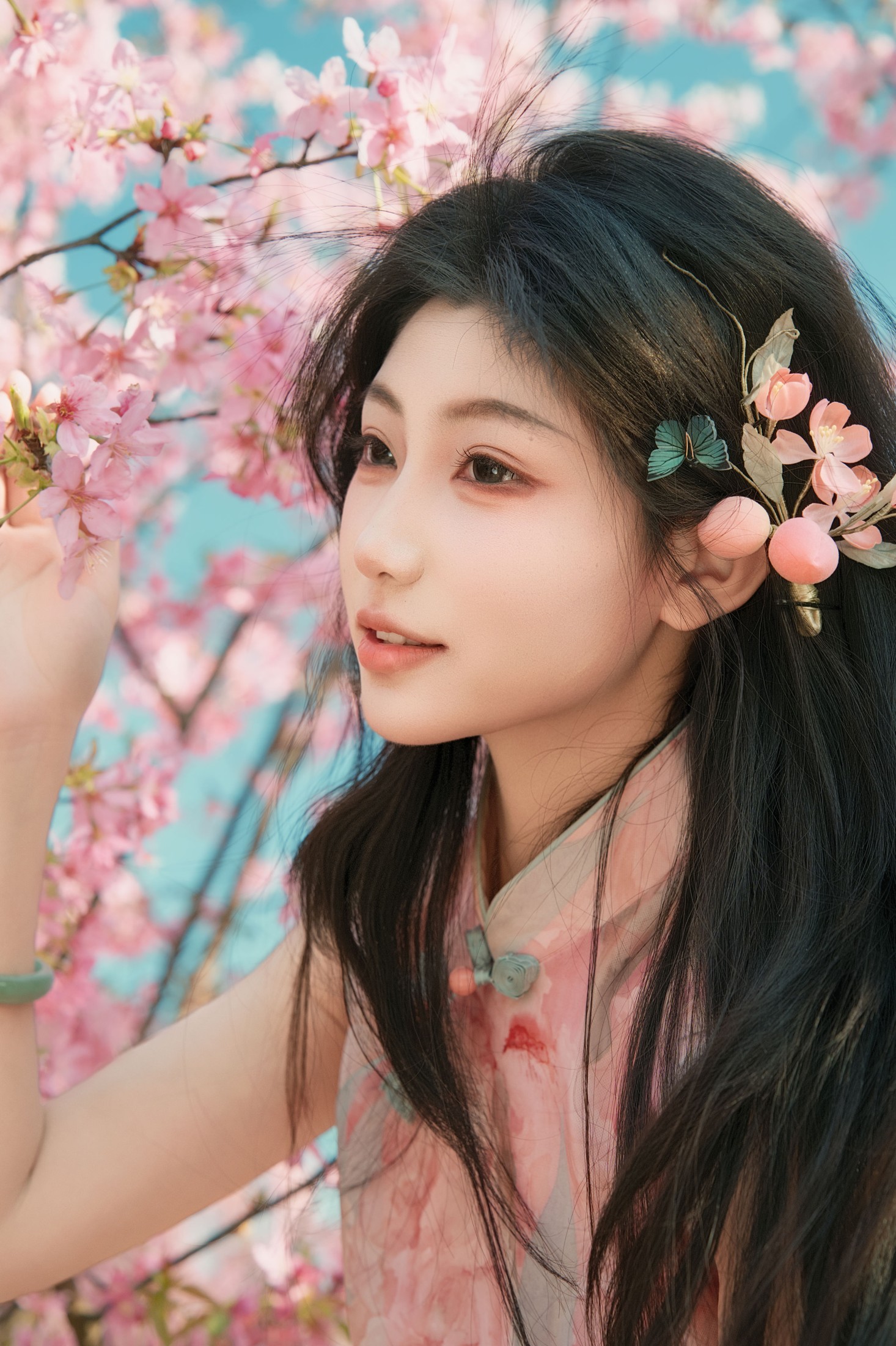 图片[6] - 《樱花与旗袍》[14P] - 机器猫次元 - 机器猫次元