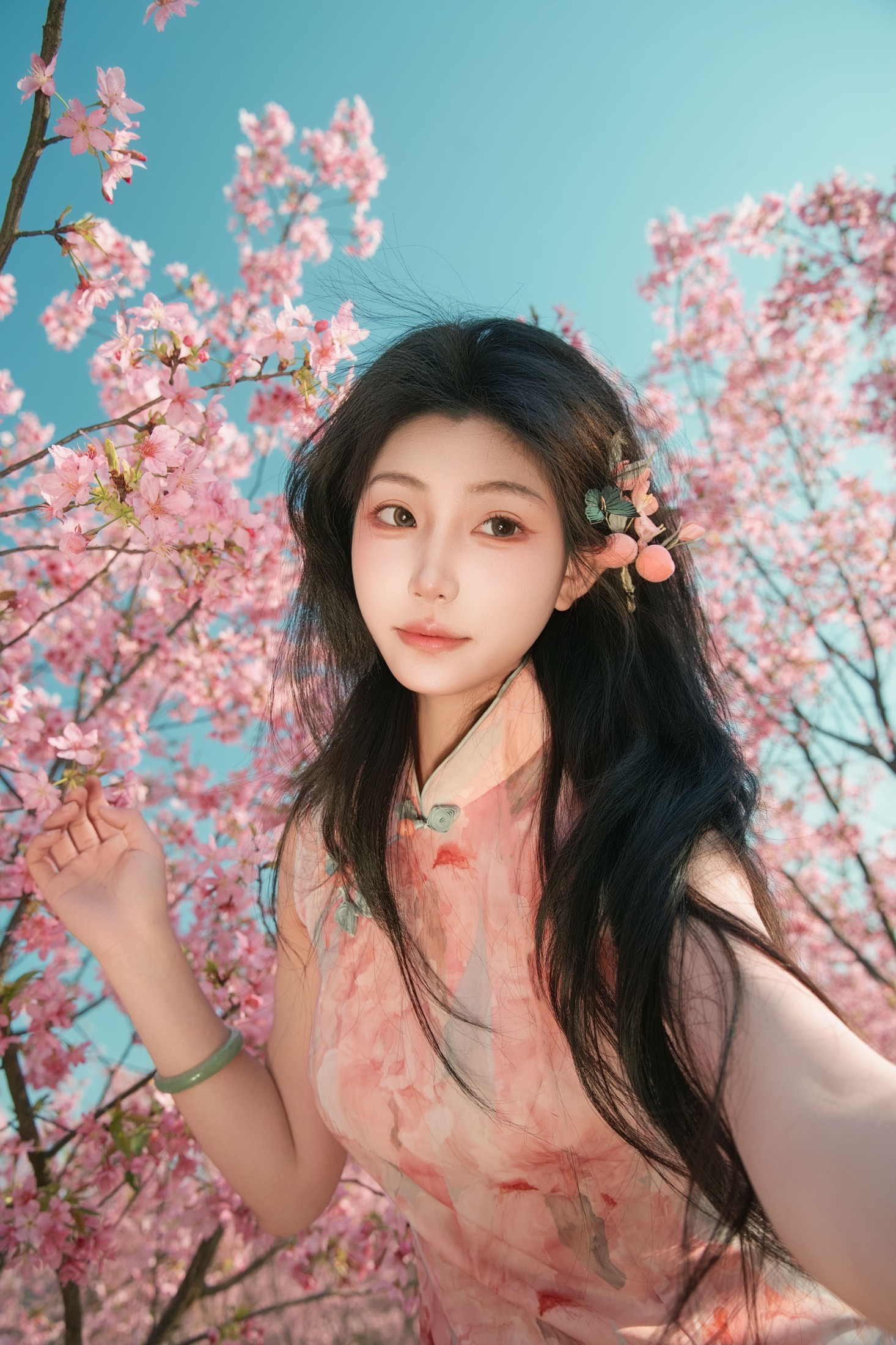 图片[4] - 《樱花与旗袍》[14P] - 机器猫次元 - 机器猫次元