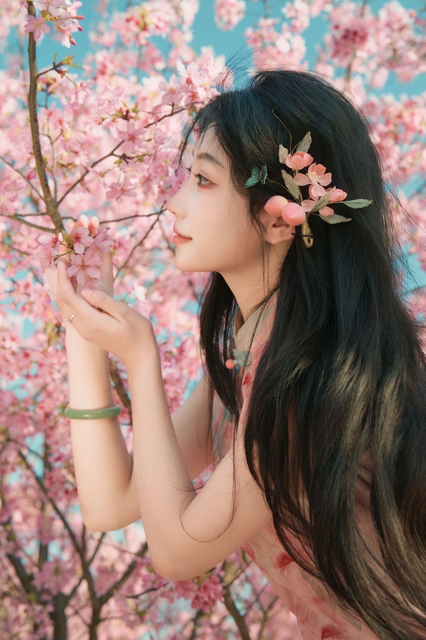 图片[7] - 《樱花与旗袍》[14P] - 机器猫次元 - 机器猫次元