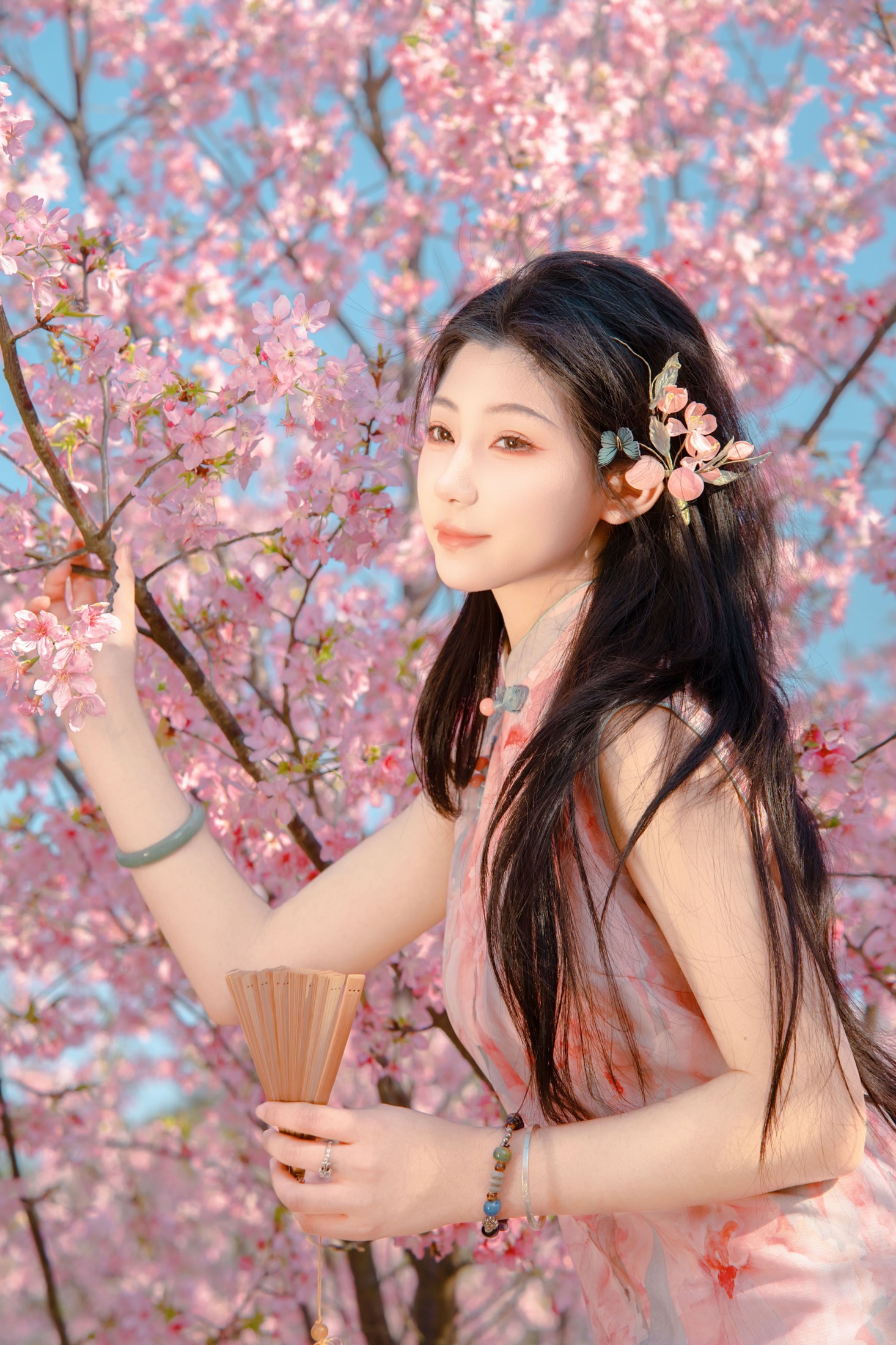 图片[3] - 《樱花与旗袍》[14P] - 机器猫次元 - 机器猫次元