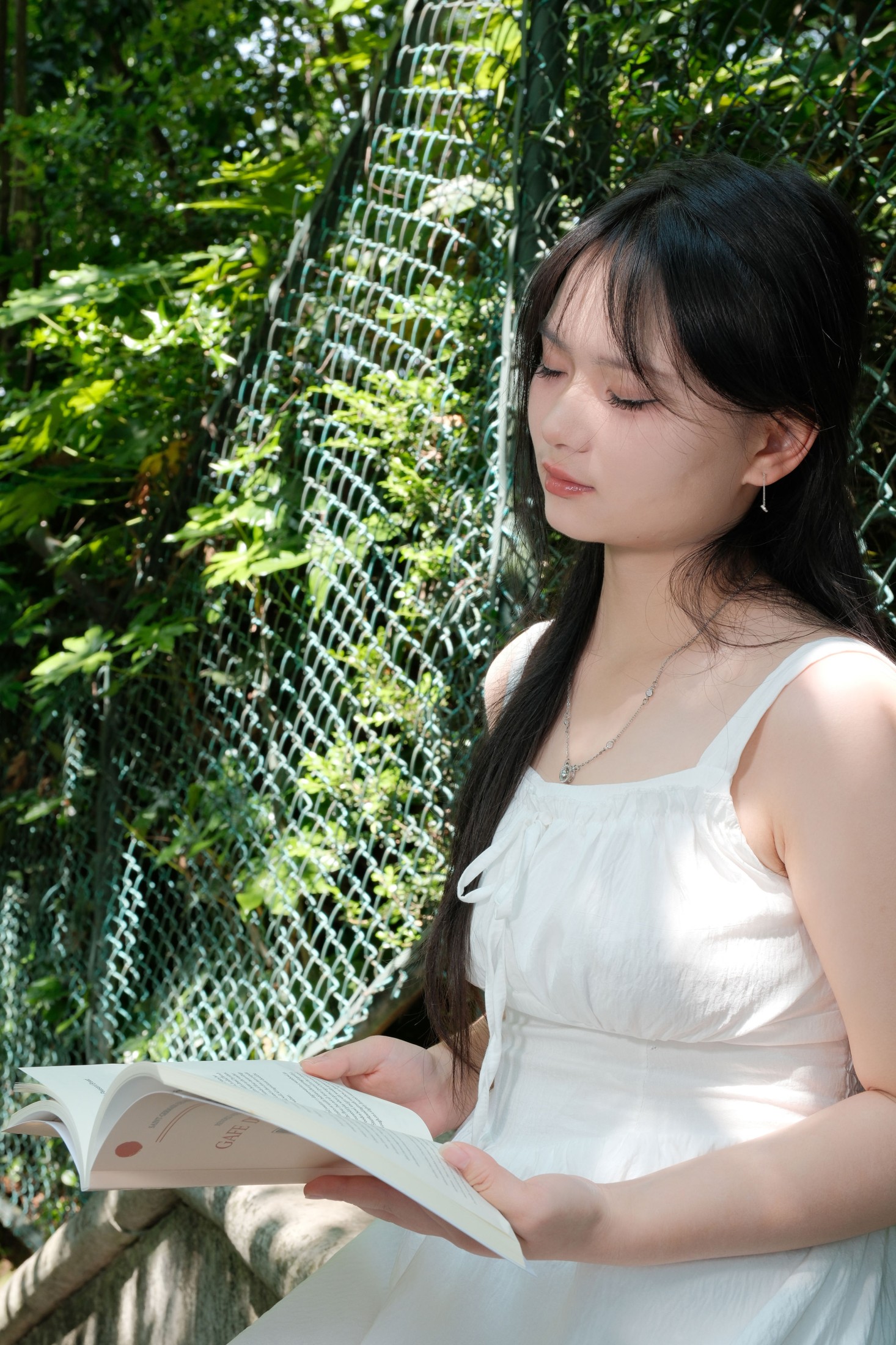 图片[5] - 《白裙少女爱学习》[32P] - 机器猫次元 - 机器猫次元