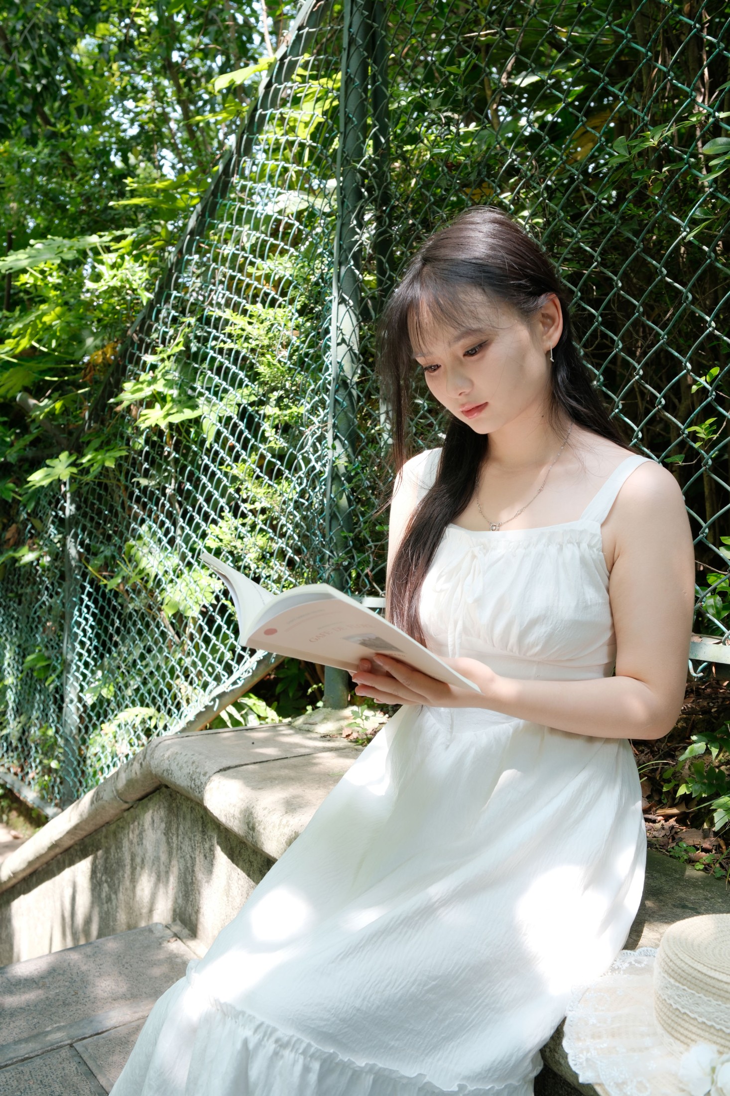 图片[3] - 《白裙少女爱学习》[32P] - 机器猫次元 - 机器猫次元