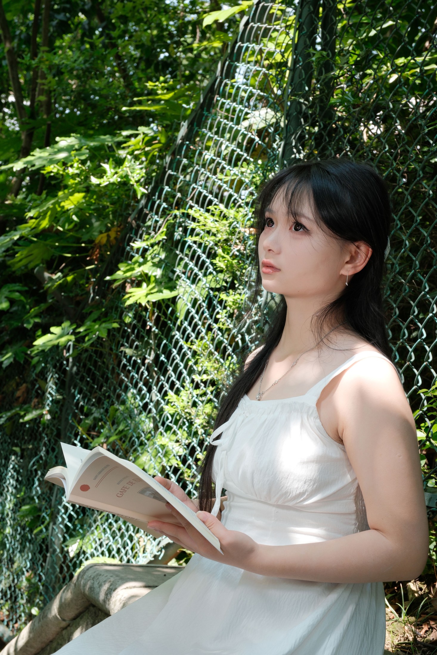 图片[4] - 《白裙少女爱学习》[32P] - 机器猫次元 - 机器猫次元