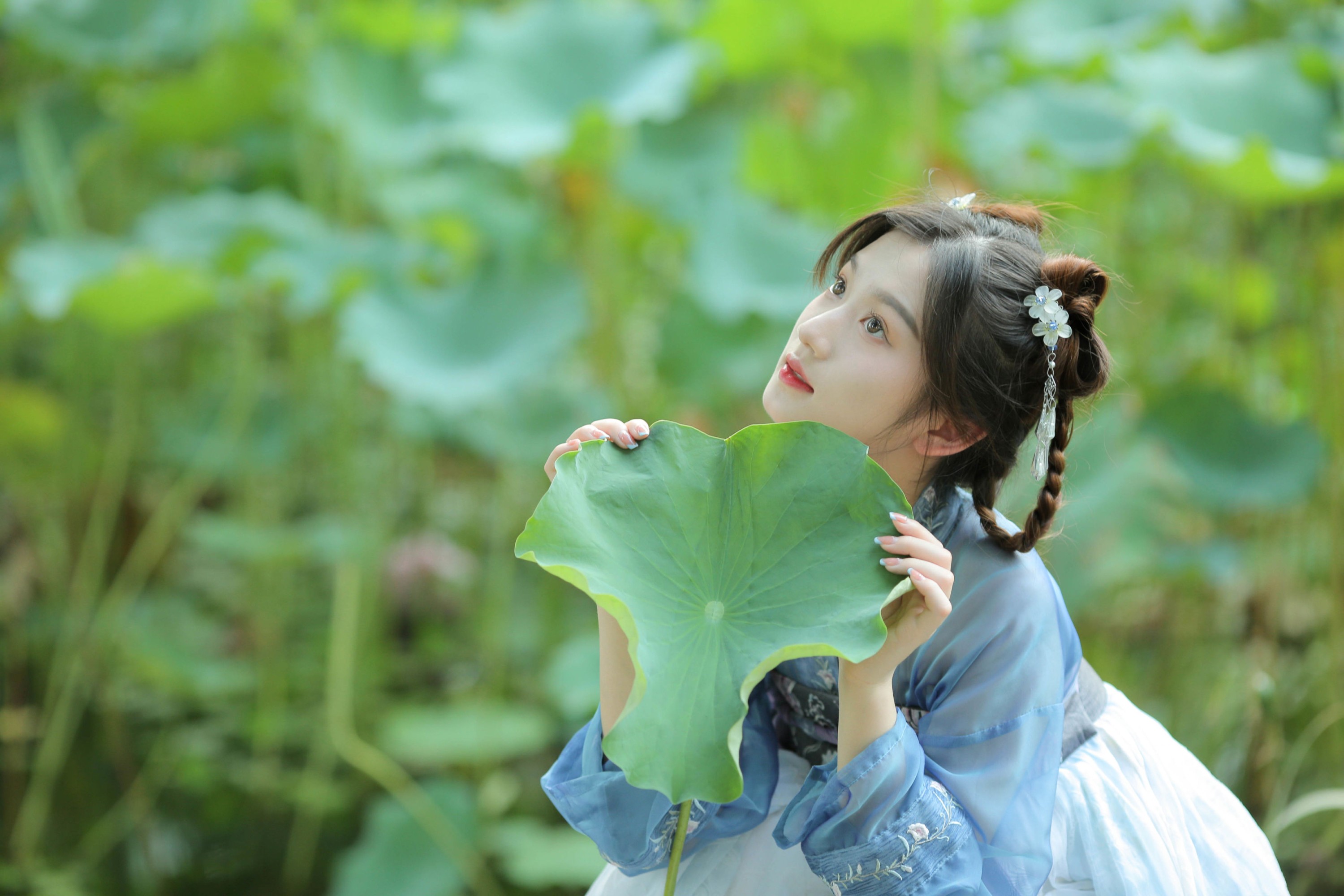 图片[1] - 《荷花不知道的是，她就是夏天》[10P] - 机器猫次元 - 机器猫次元