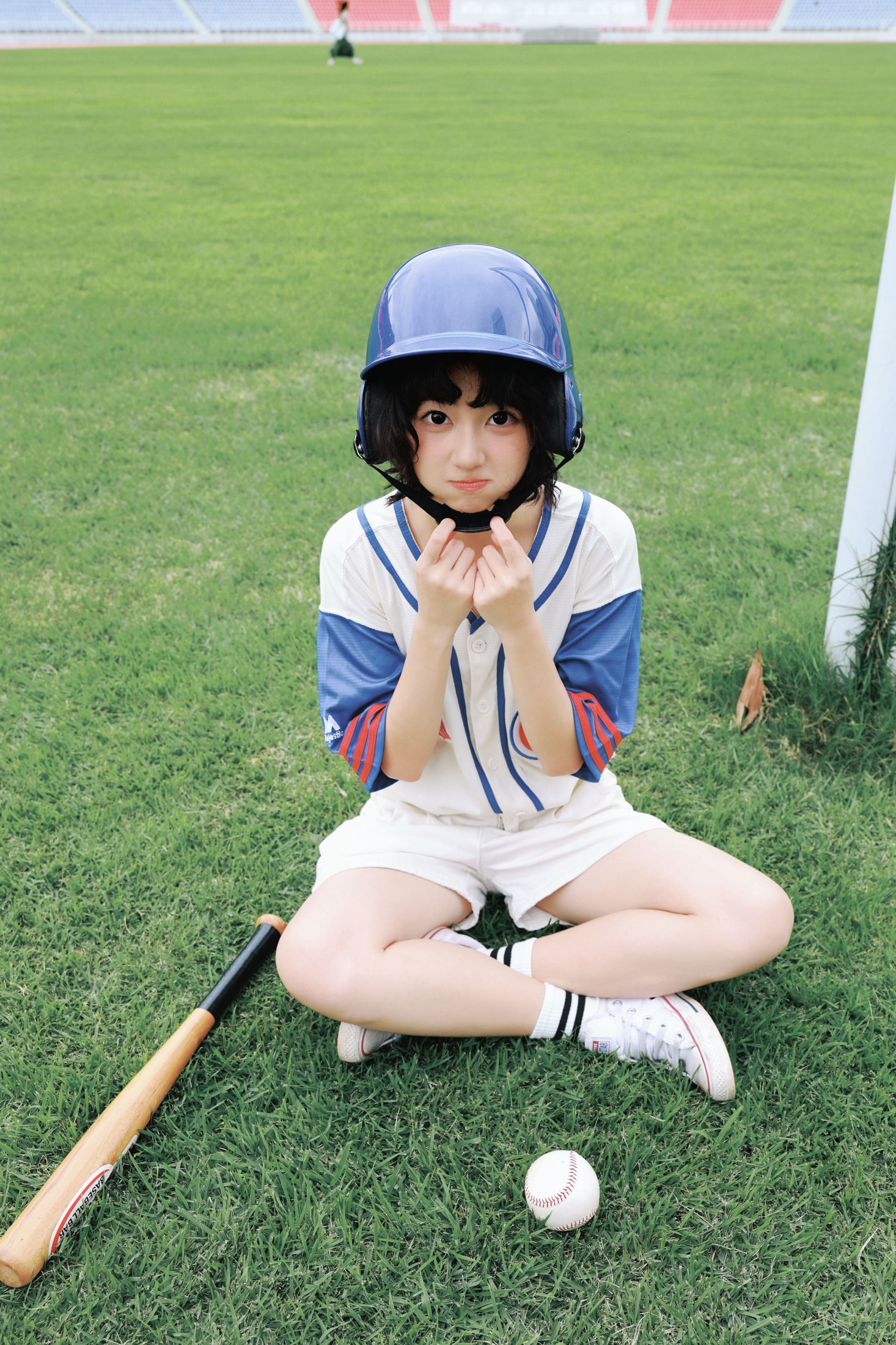 图片[2] - 《日系棒球少女️在草坪上奔赴一场夏日元气》[11P] - 机器猫次元 - 机器猫次元