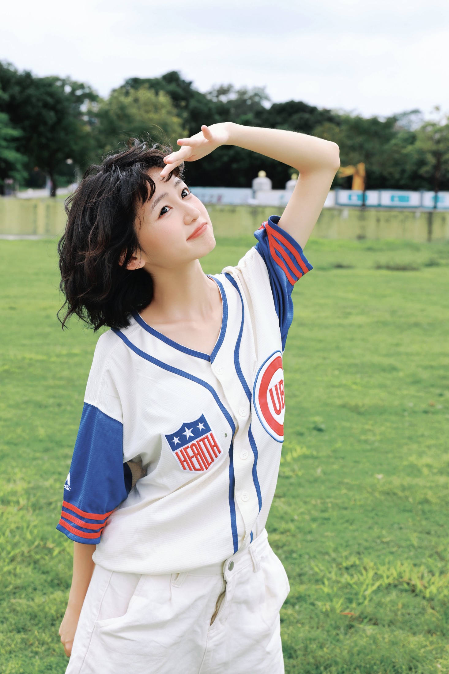 图片[3] - 《日系棒球少女️在草坪上奔赴一场夏日元气》[11P] - 机器猫次元 - 机器猫次元
