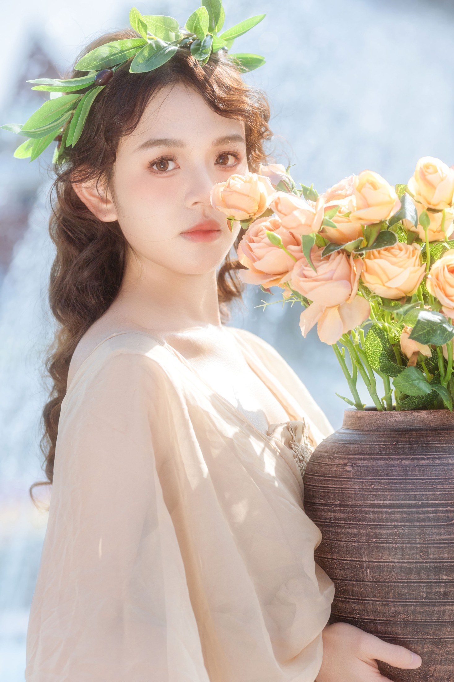 图片[4] - 《许愿池的希腊少女️》[12P] - 机器猫次元 - 机器猫次元