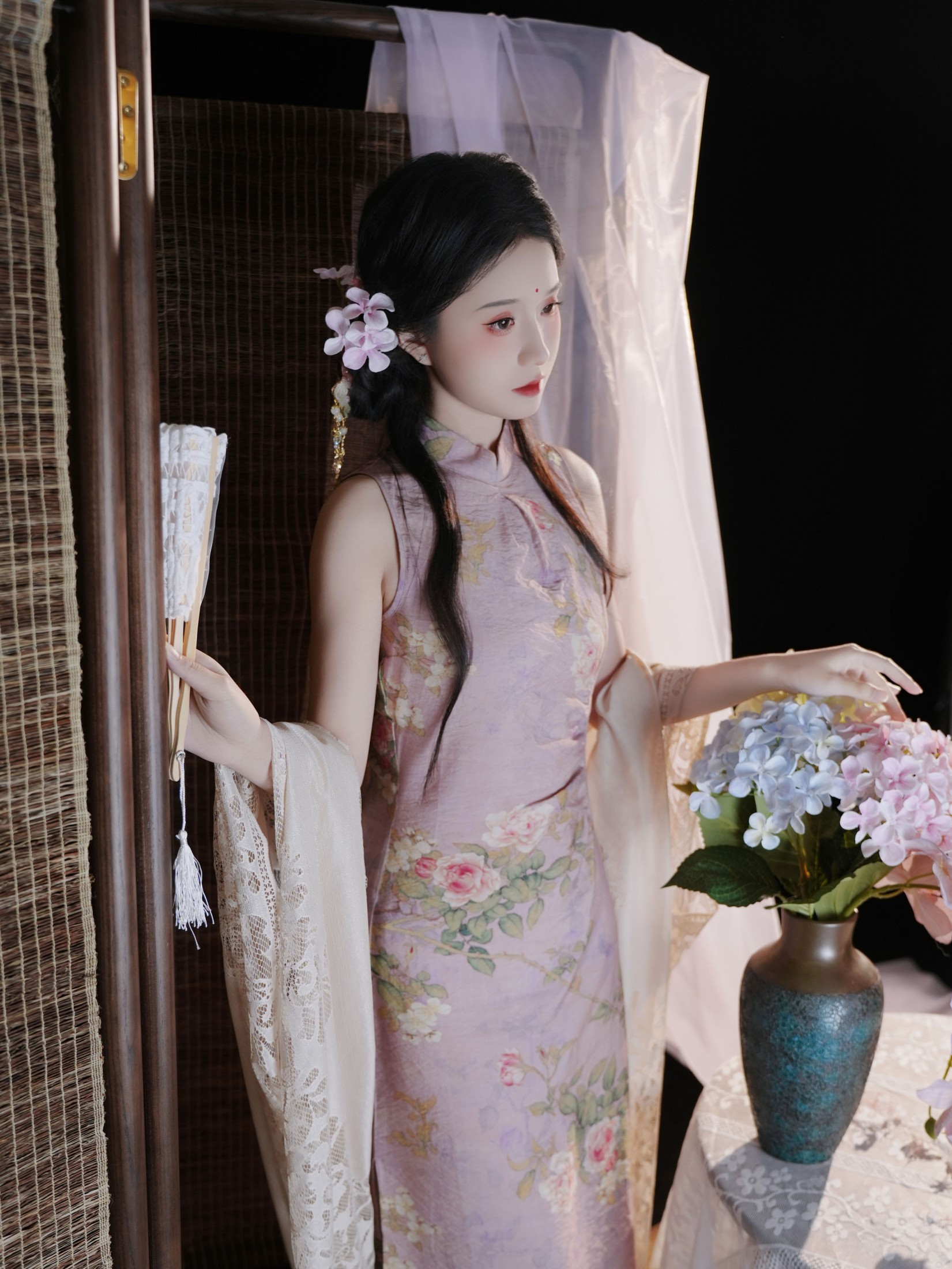 图片[5] - 《插画旗袍少女》[13P] - 机器猫次元 - 机器猫次元