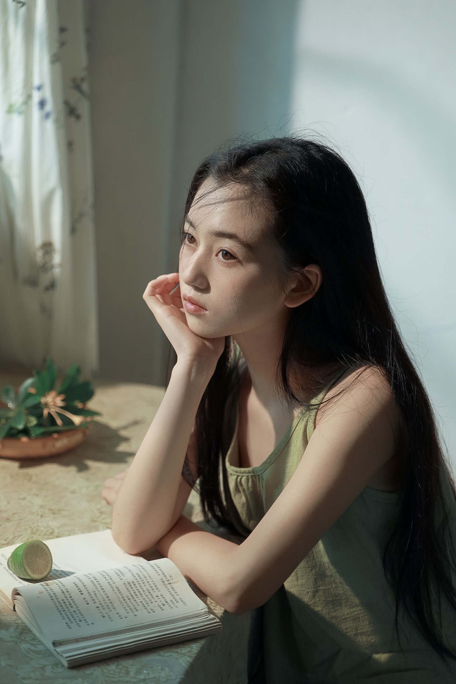 图片[1] - 《光影漫过窗台，是青柠味的夏日午后》[18P] - 机器猫次元 - 机器猫次元