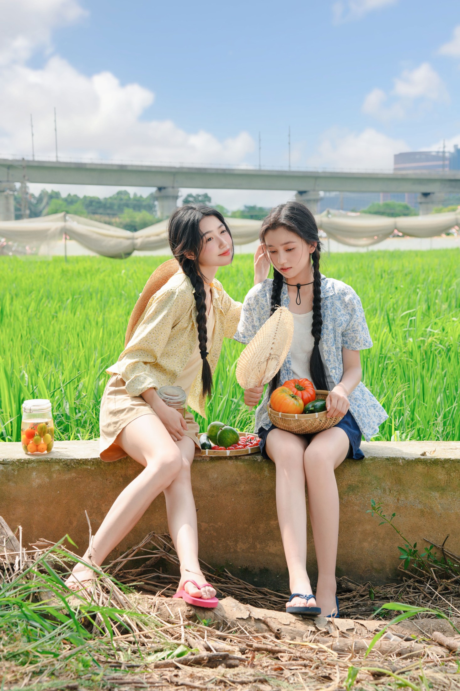 图片[3] - 《稻田边的少女》[13P] - 机器猫次元 - 机器猫次元