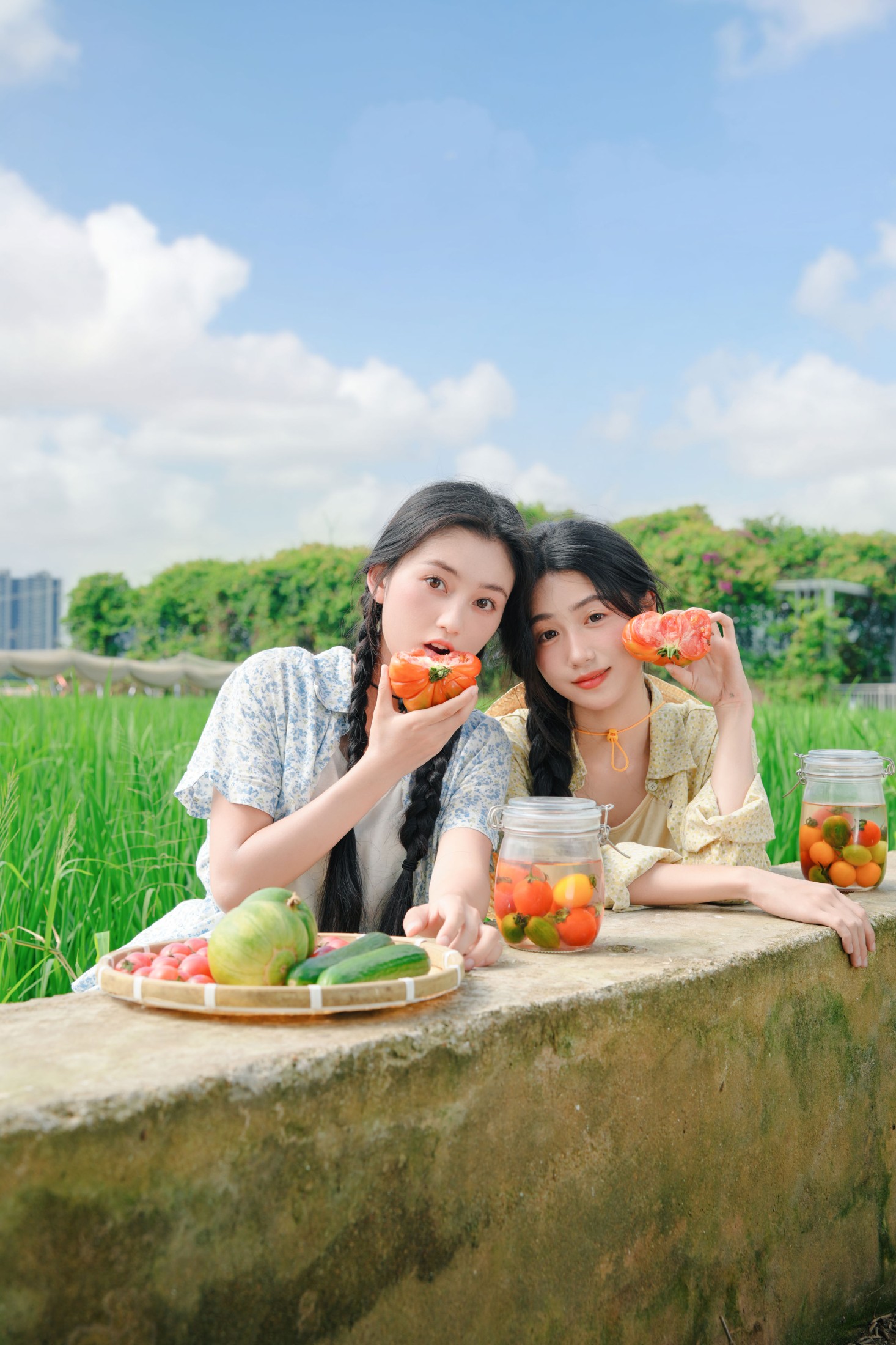 图片[1] - 《稻田边的少女》[13P] - 机器猫次元 - 机器猫次元