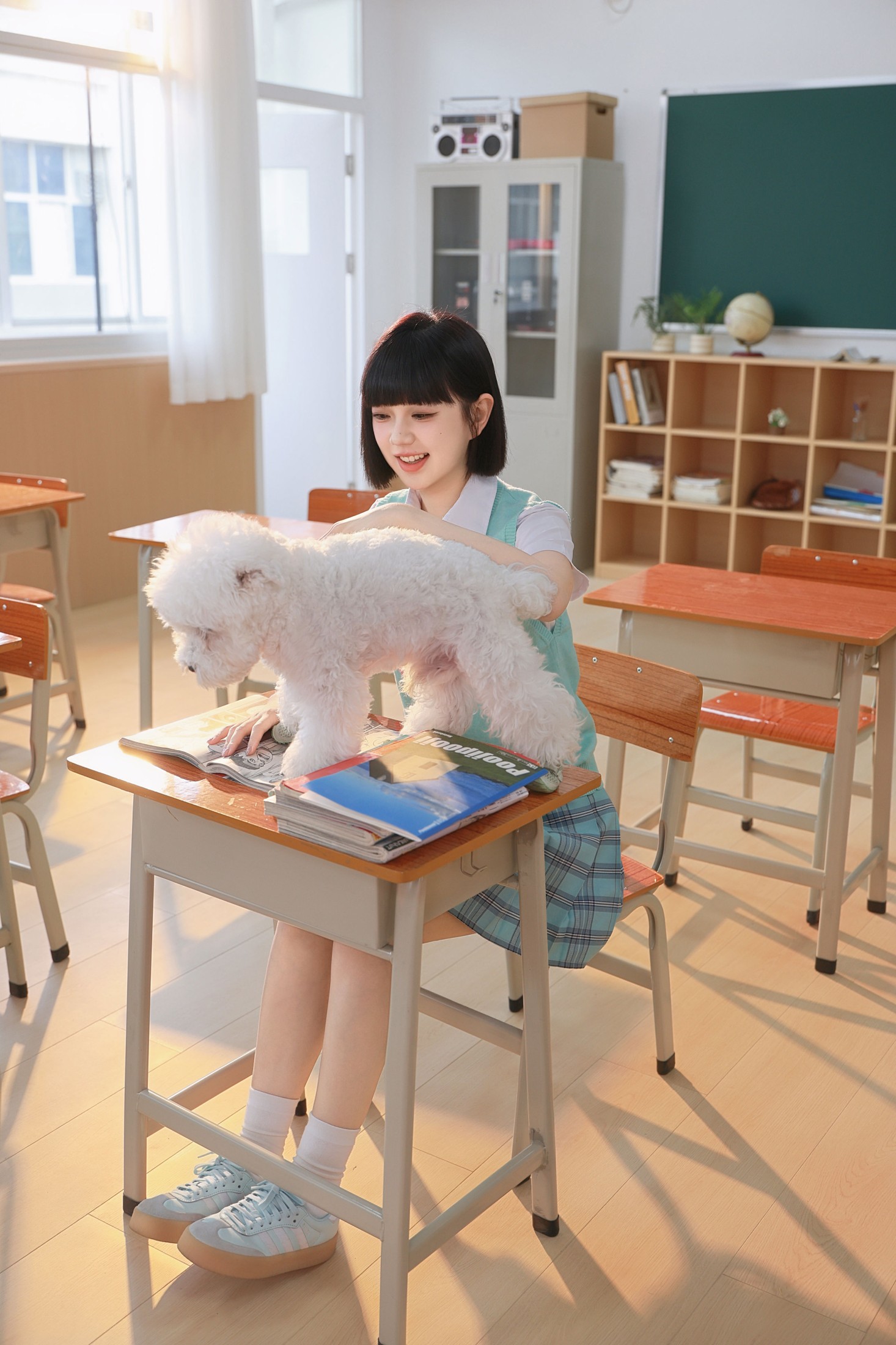 图片[1] - 《阳光漫过课桌，是 17 岁的心动瞬间》[14P] - 机器猫次元 - 机器猫次元