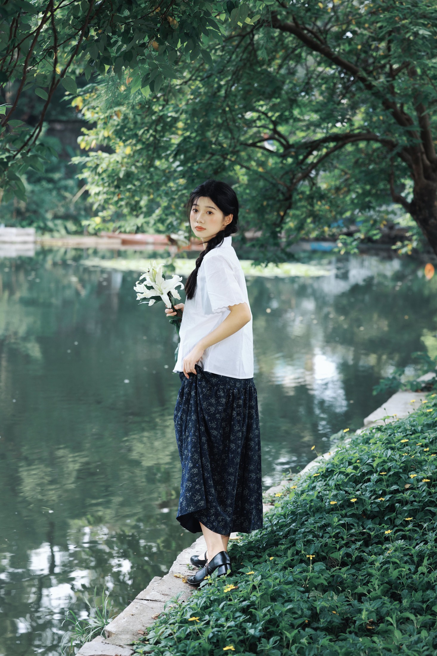 图片[5] - 《旧时光里，那束白百合的心事》[21P] - 机器猫次元 - 机器猫次元