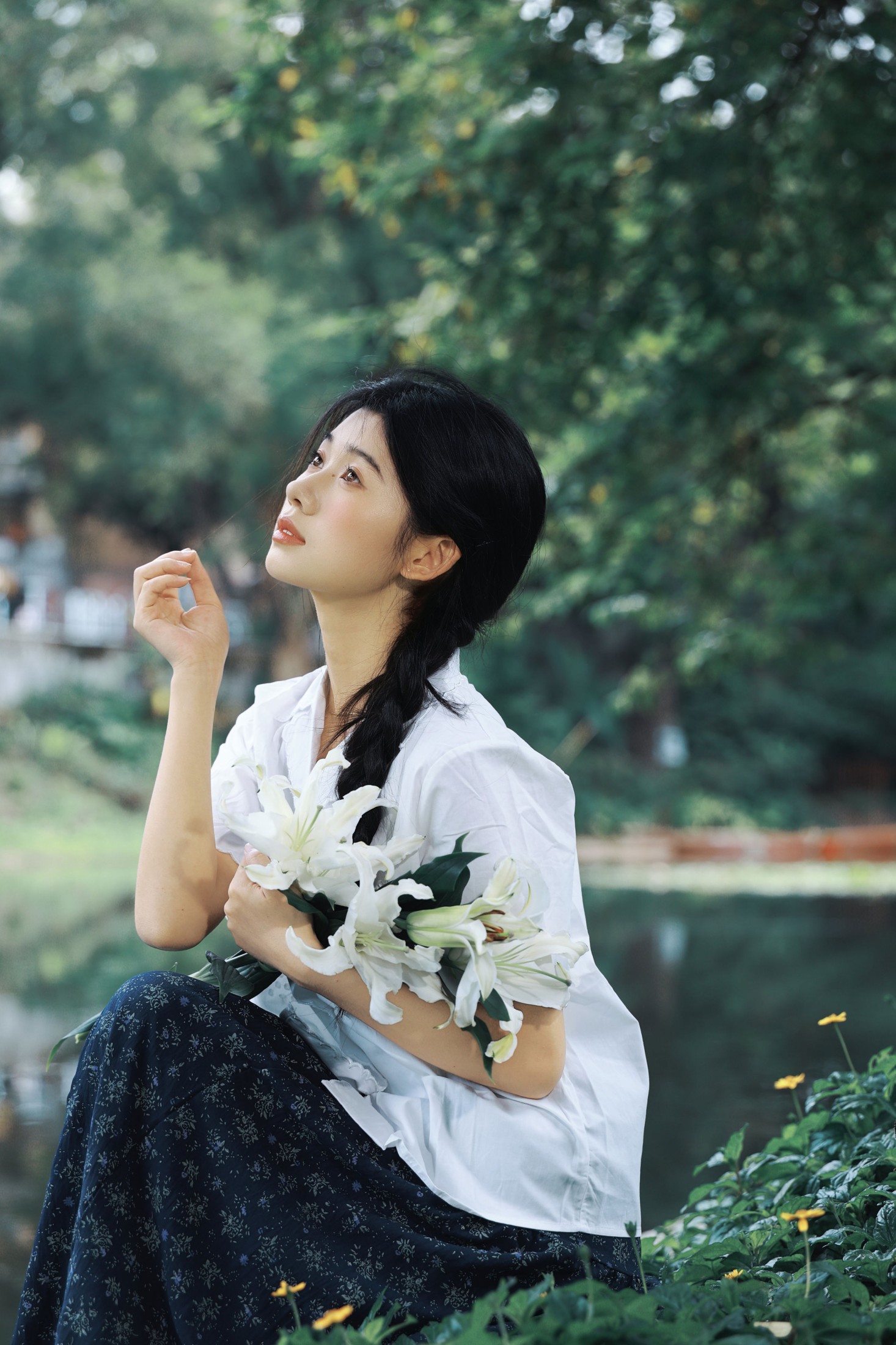 图片[4] - 《旧时光里，那束白百合的心事》[21P] - 机器猫次元 - 机器猫次元