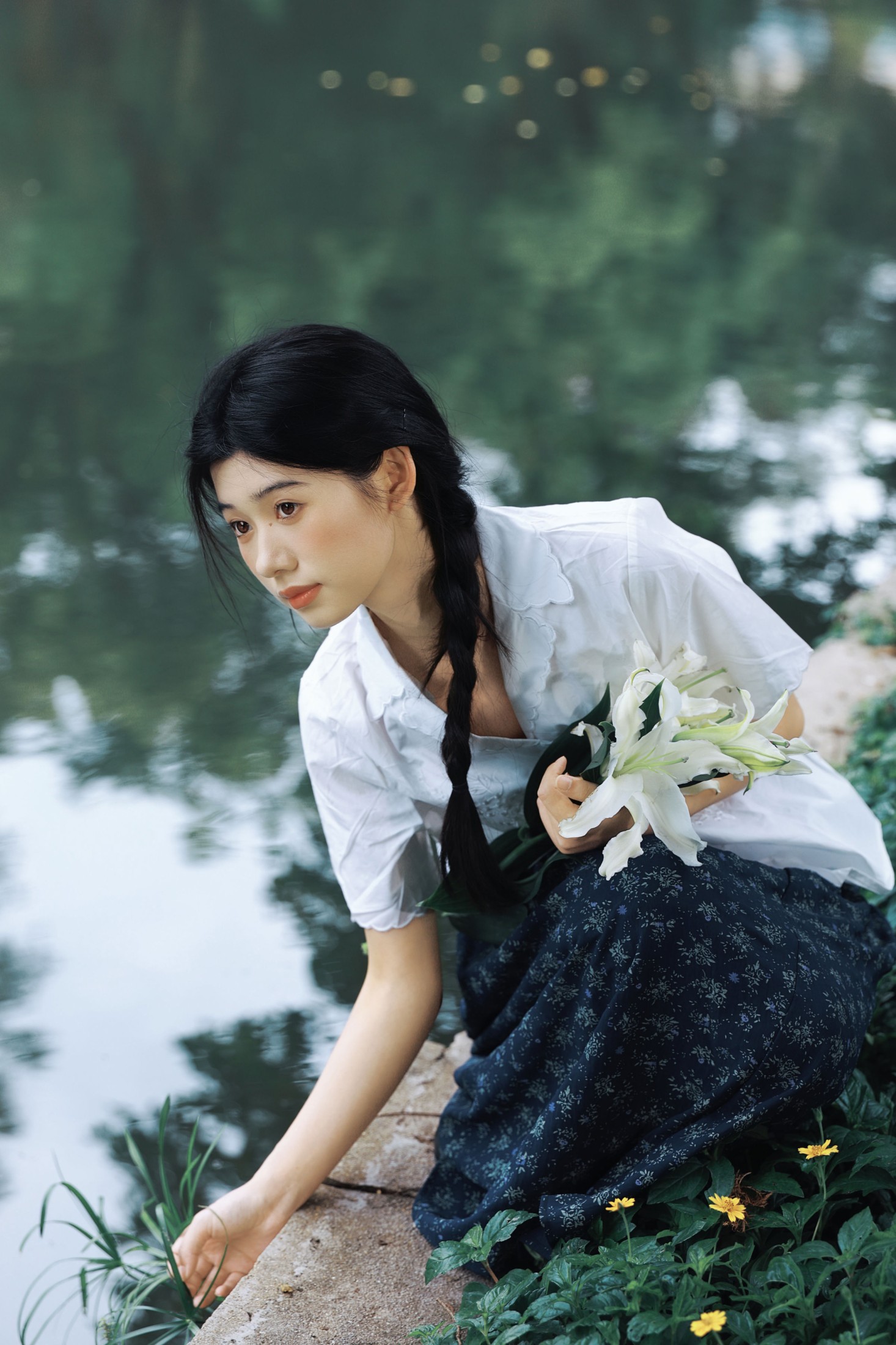图片[2] - 《旧时光里，那束白百合的心事》[21P] - 机器猫次元 - 机器猫次元